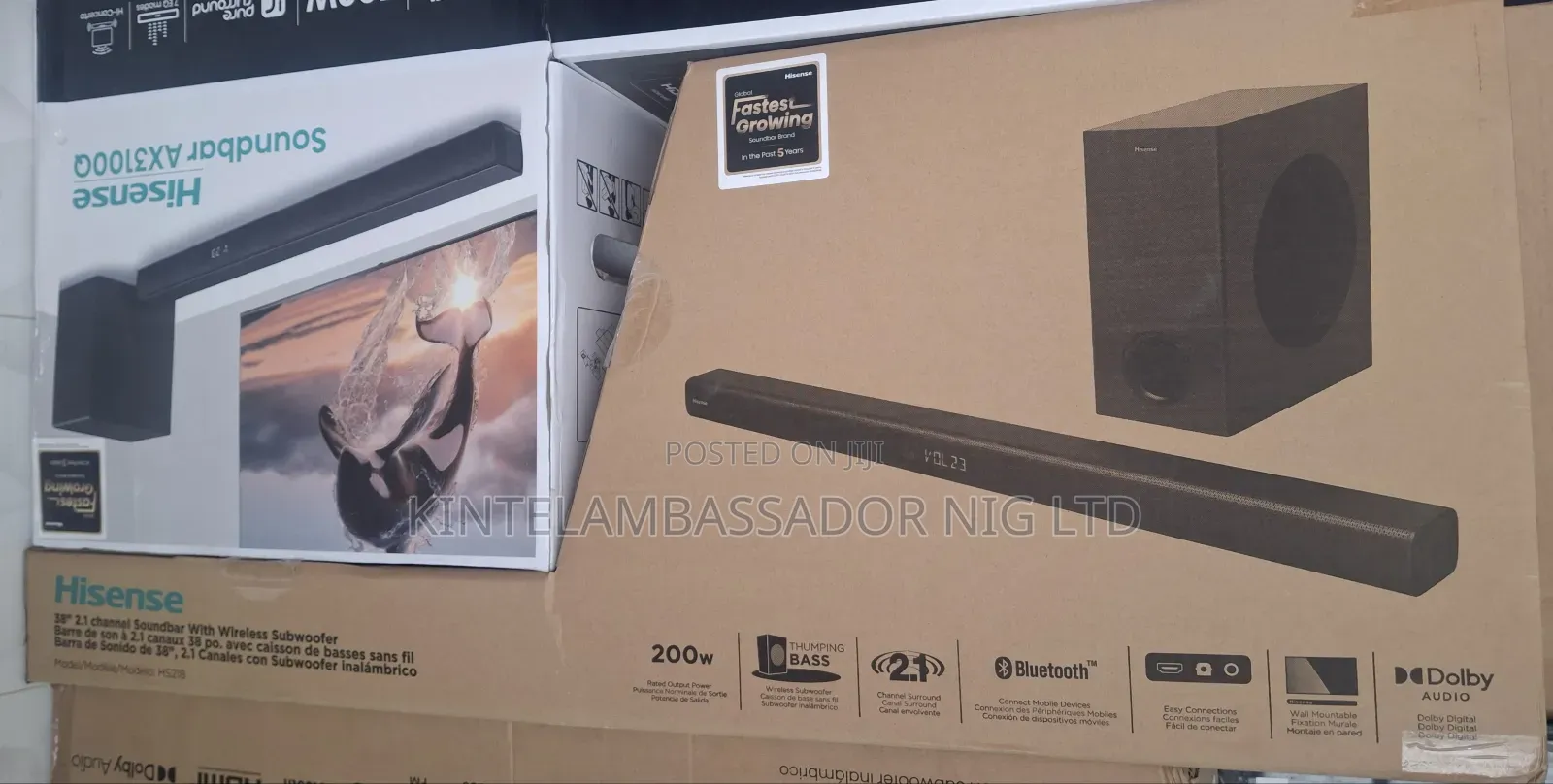 Hisense Sound Bar- 200watt - Hs218