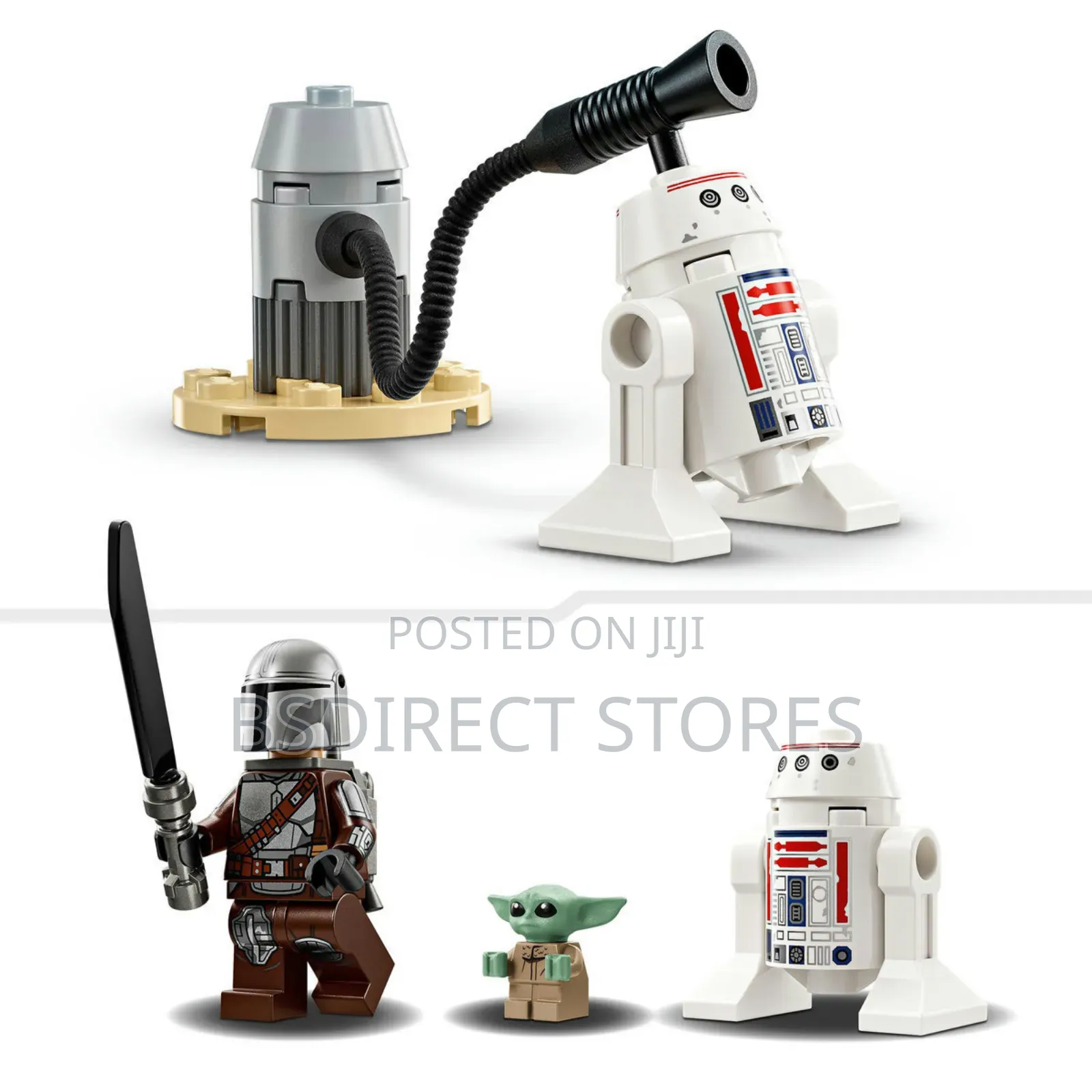 Lego Star Wars 75410 Mando and Grogu's N-1 Starfighter 92pcs