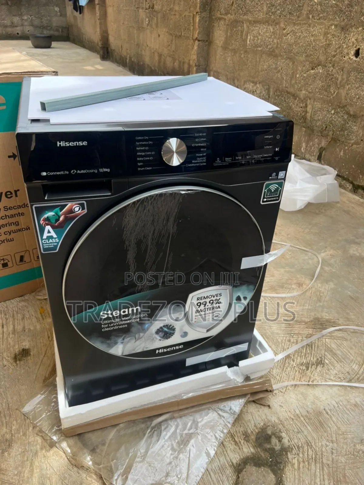 The New Quality Hisense Washing Machine 12kg Inverter
