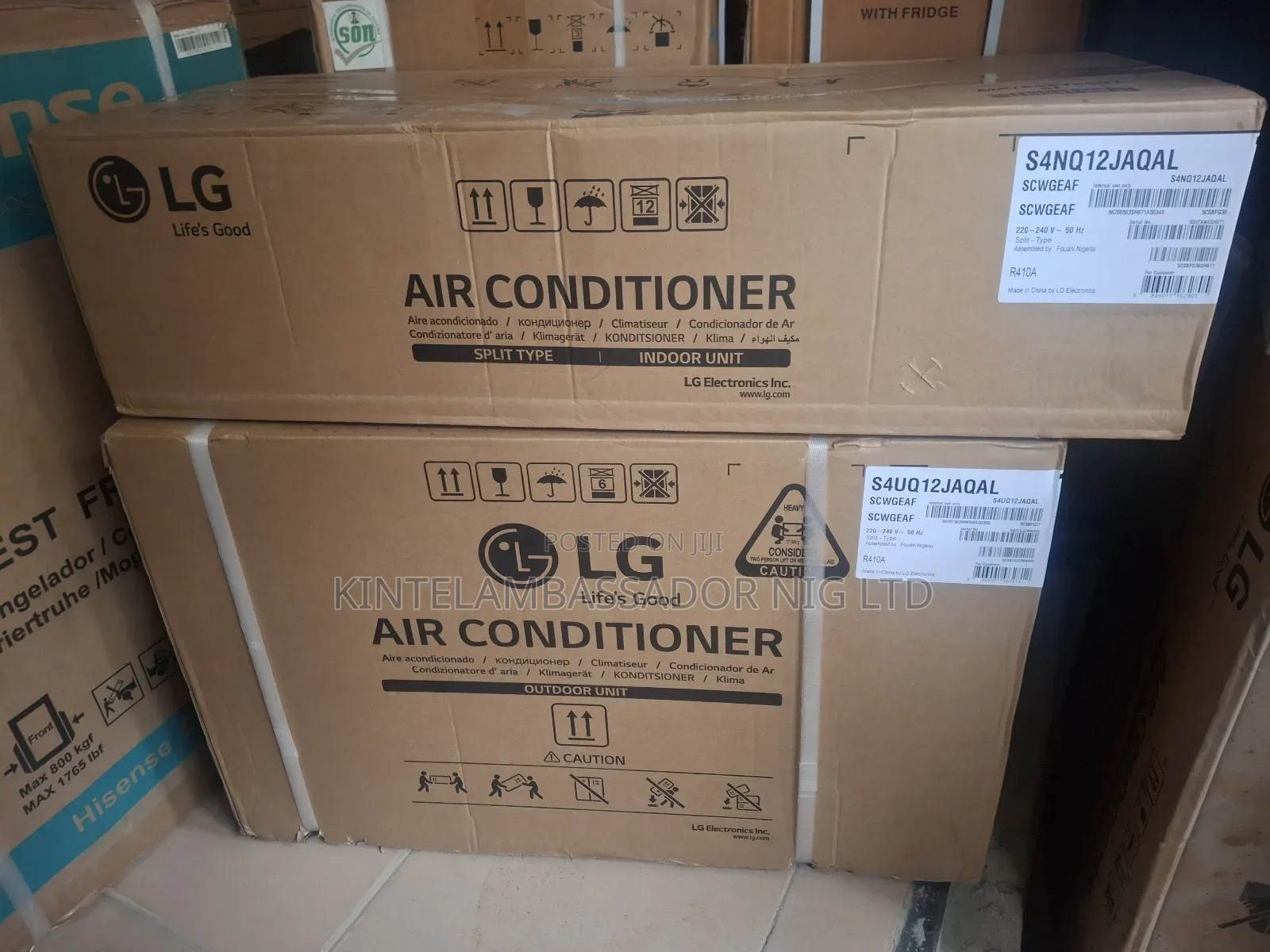Lg Inverter Air Conditioner- 1.5hp- S4nq12jaqal
