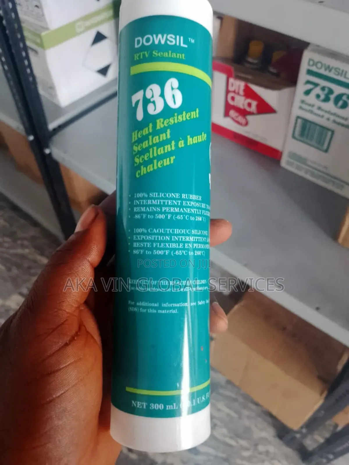 Dowsiltm 736 Heat Resistant Sealant