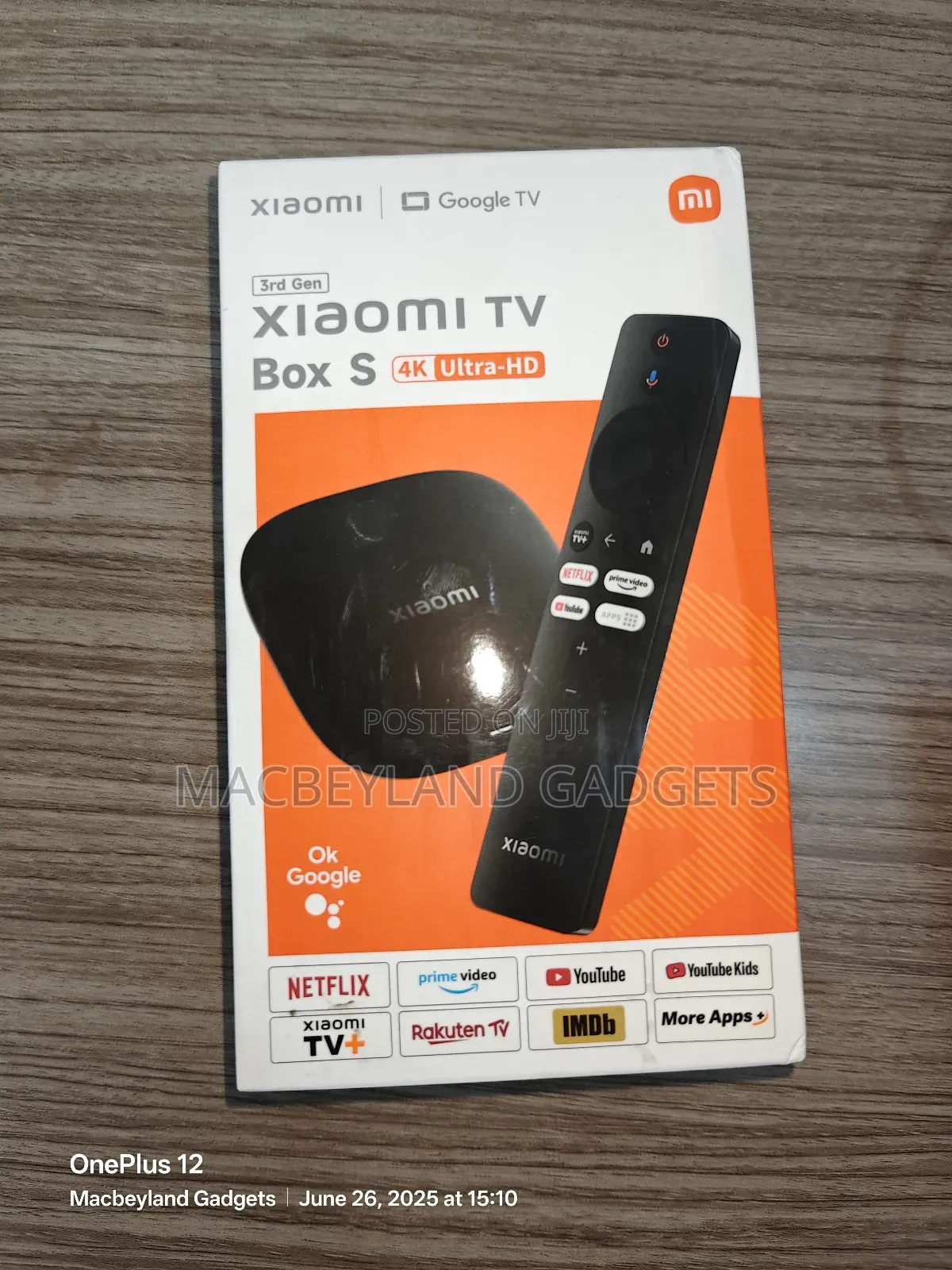 Xiaomi Tv Box S 3rd Gen Brand New, Sealed