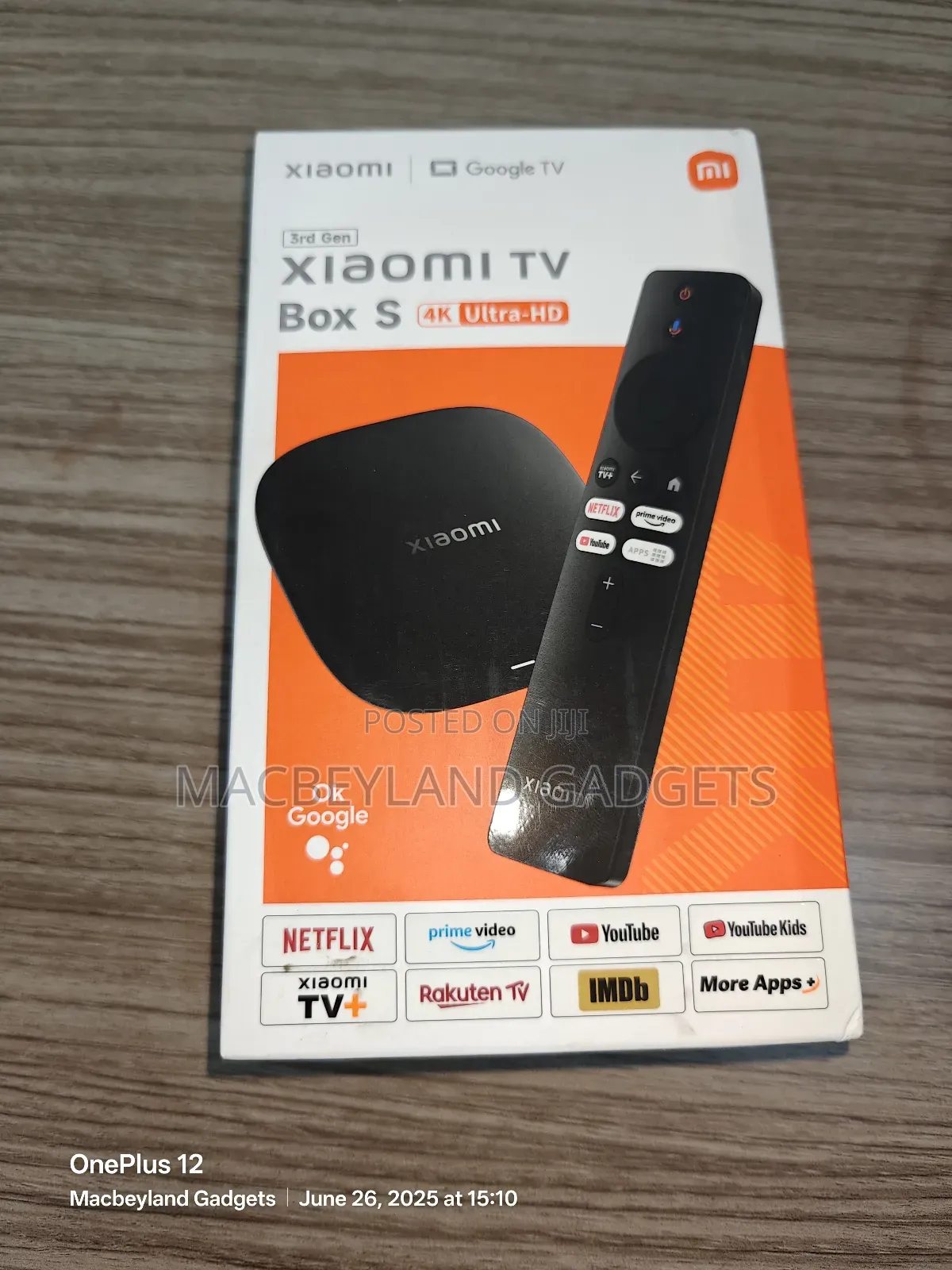Xiaomi Tv Box S 3rd Gen Brand New, Sealed