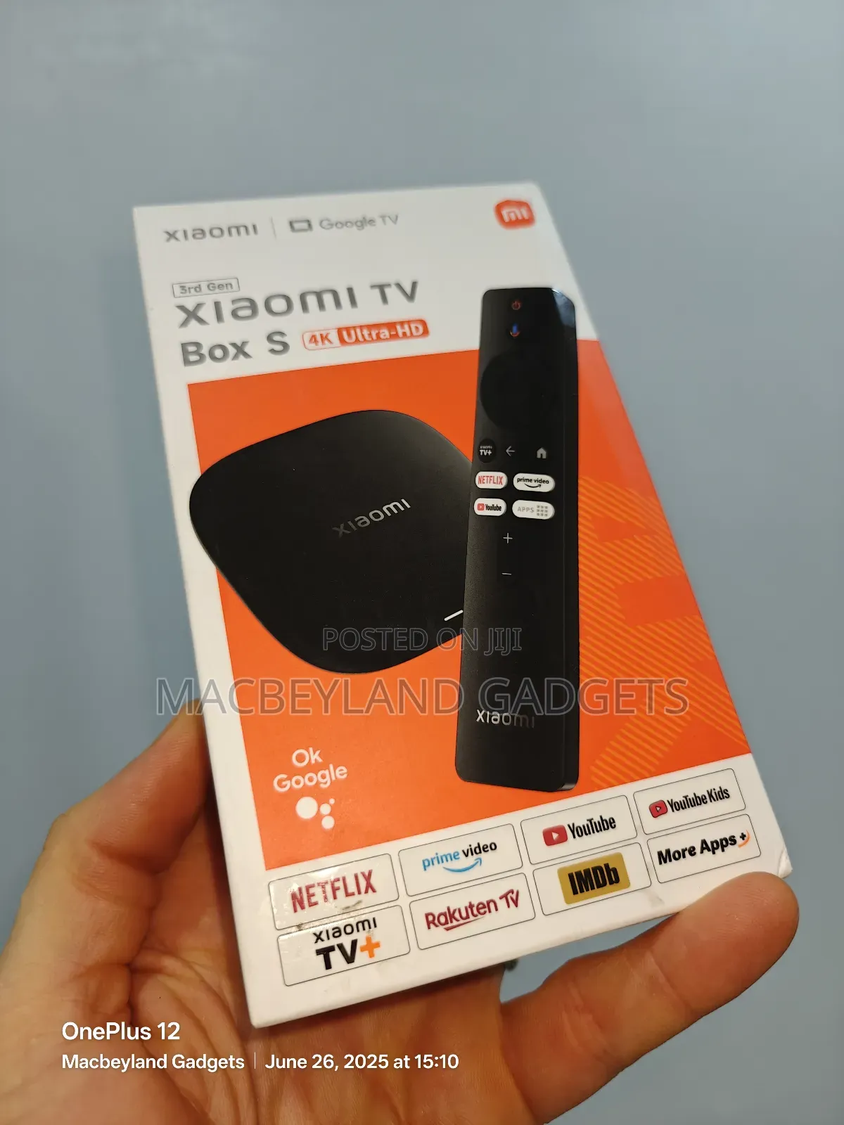 Xiaomi Tv Box S 3rd Gen Brand New, Sealed