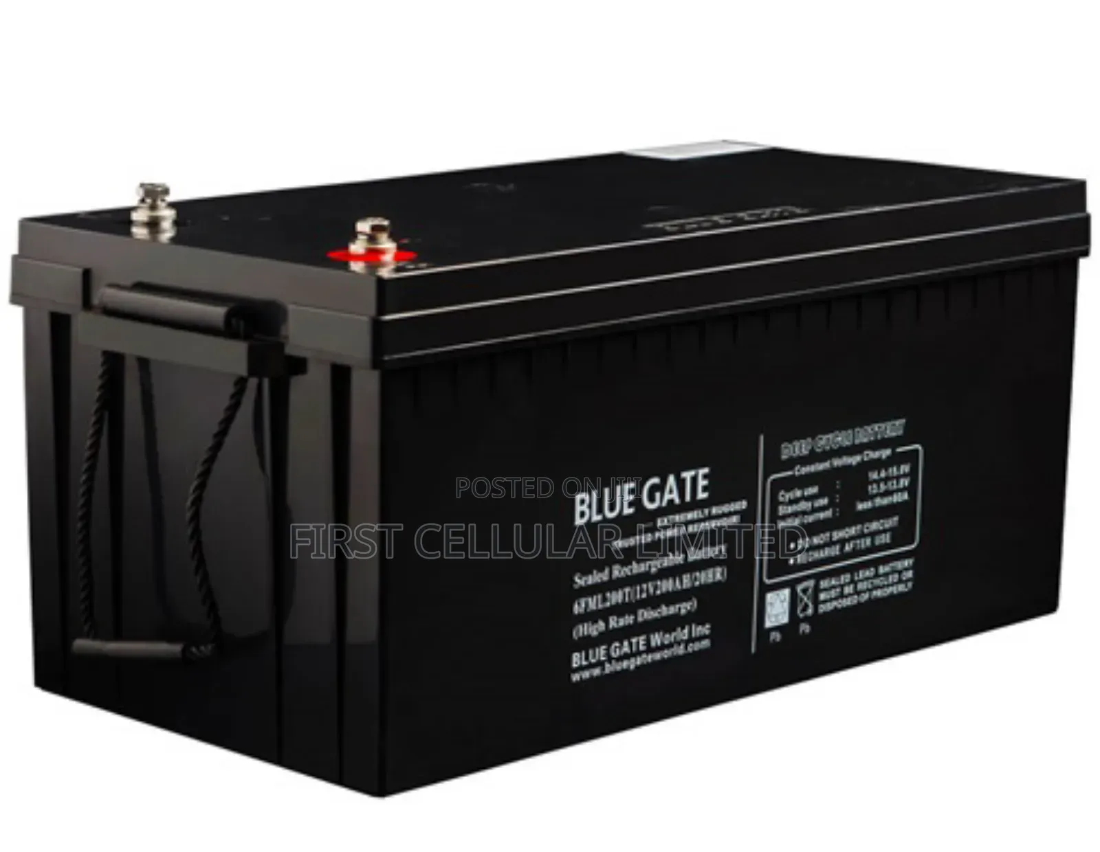 Blue Gate 200ahs Agm Pro Max Inverter Battery