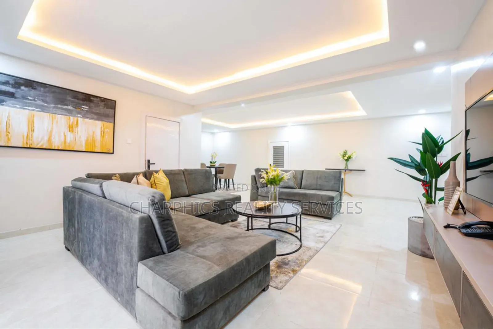 Furnished 3bdrm Apartment in Victoria Island for rent