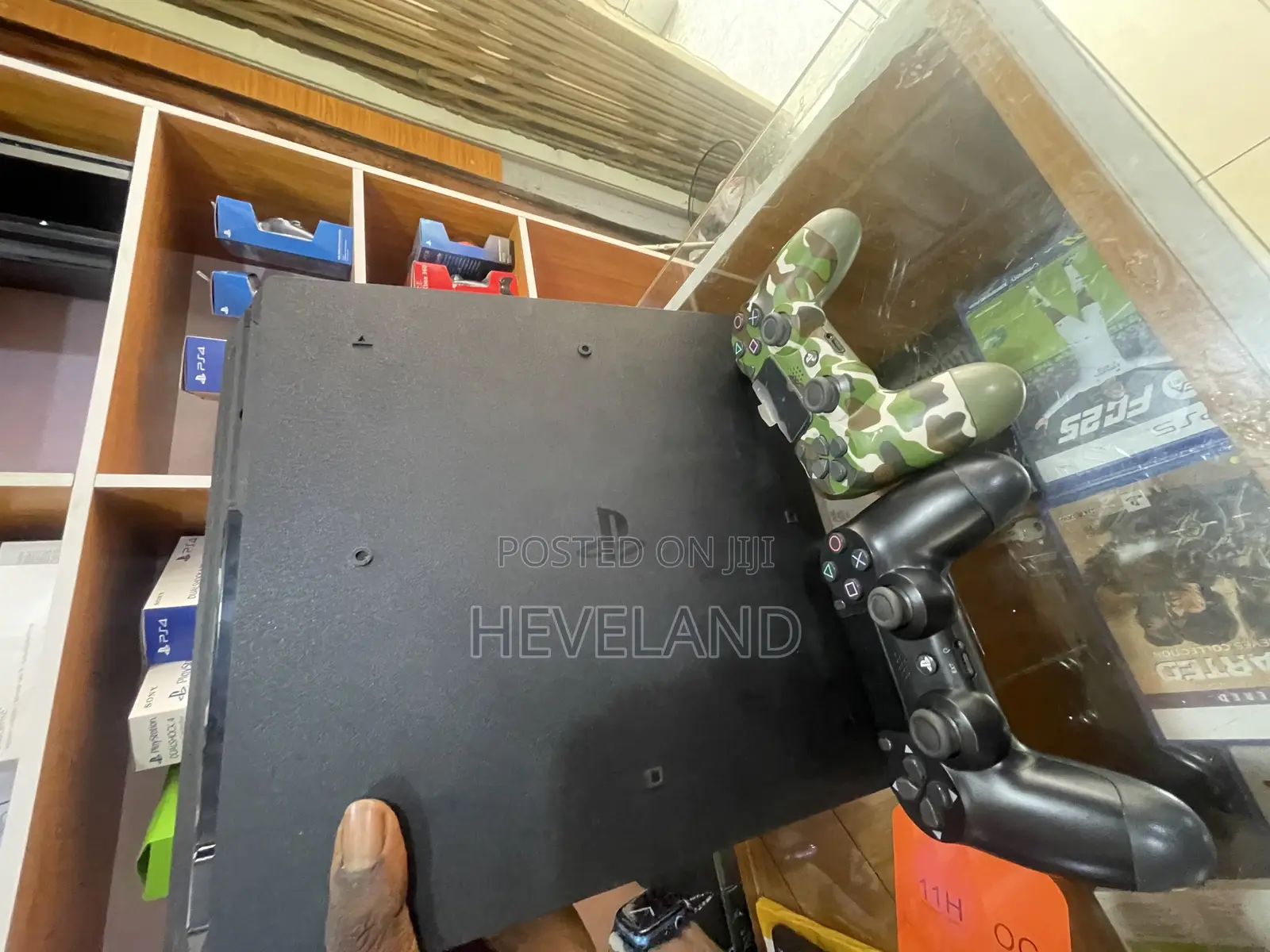Clean Used Ps4 Console Slim Plus 7 Latest Games