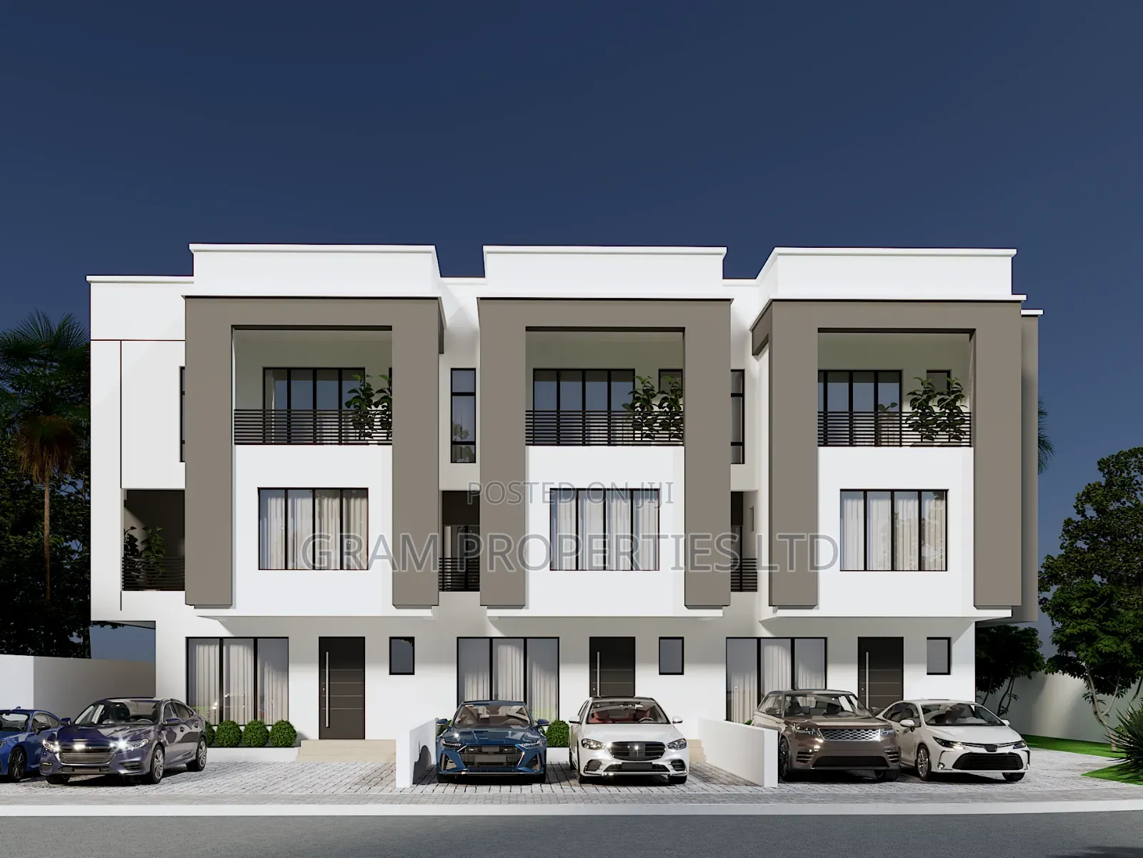 Furnished 4bdrm Townhouse/Terrace in Fo1, Kubwa for Sale
