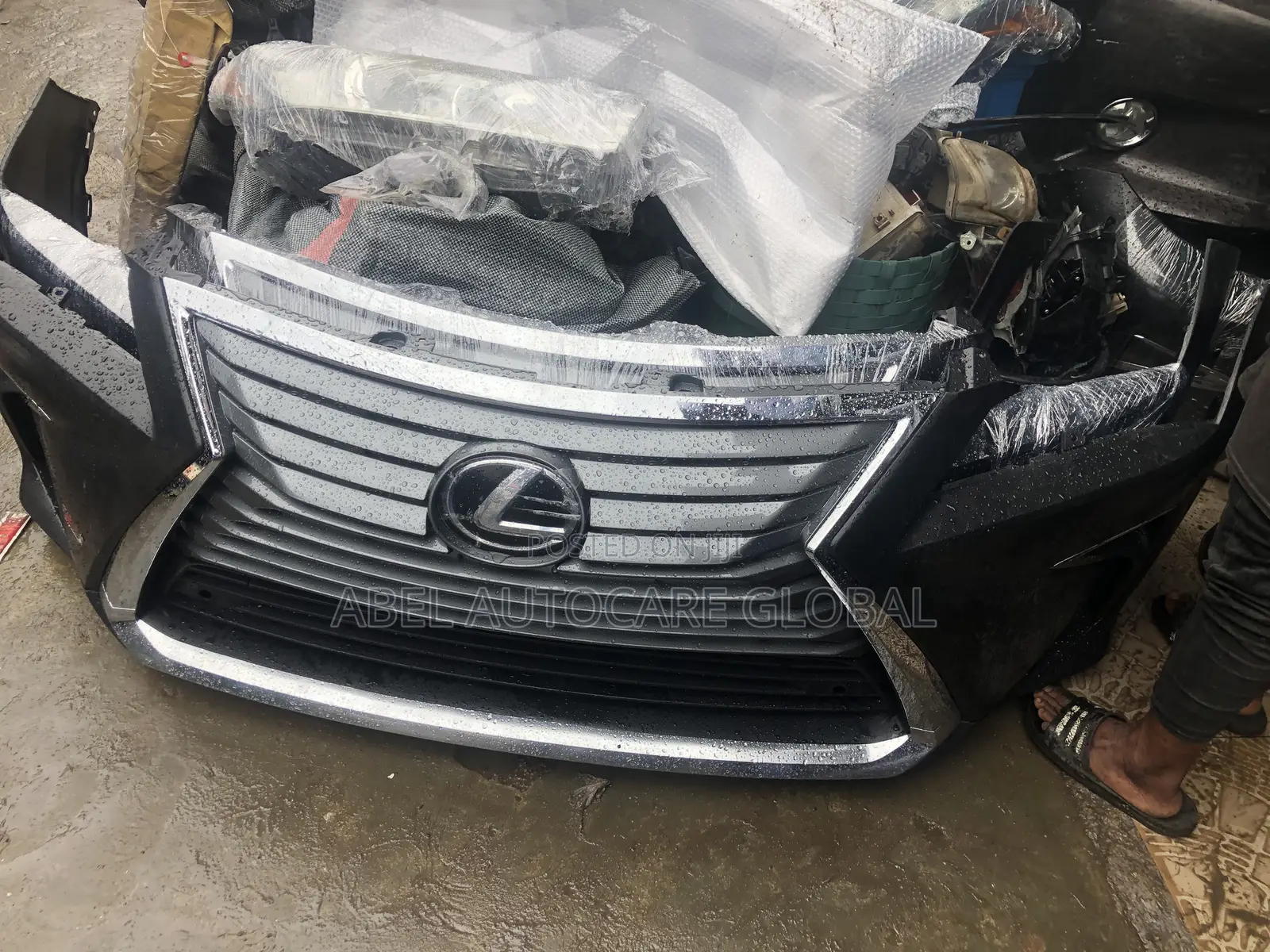Complete Front Bumper Rx 350 2018 Model
