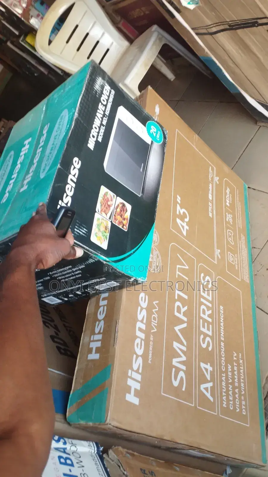 Hisense 43 Inch Uhd Smart Tv 43a6n