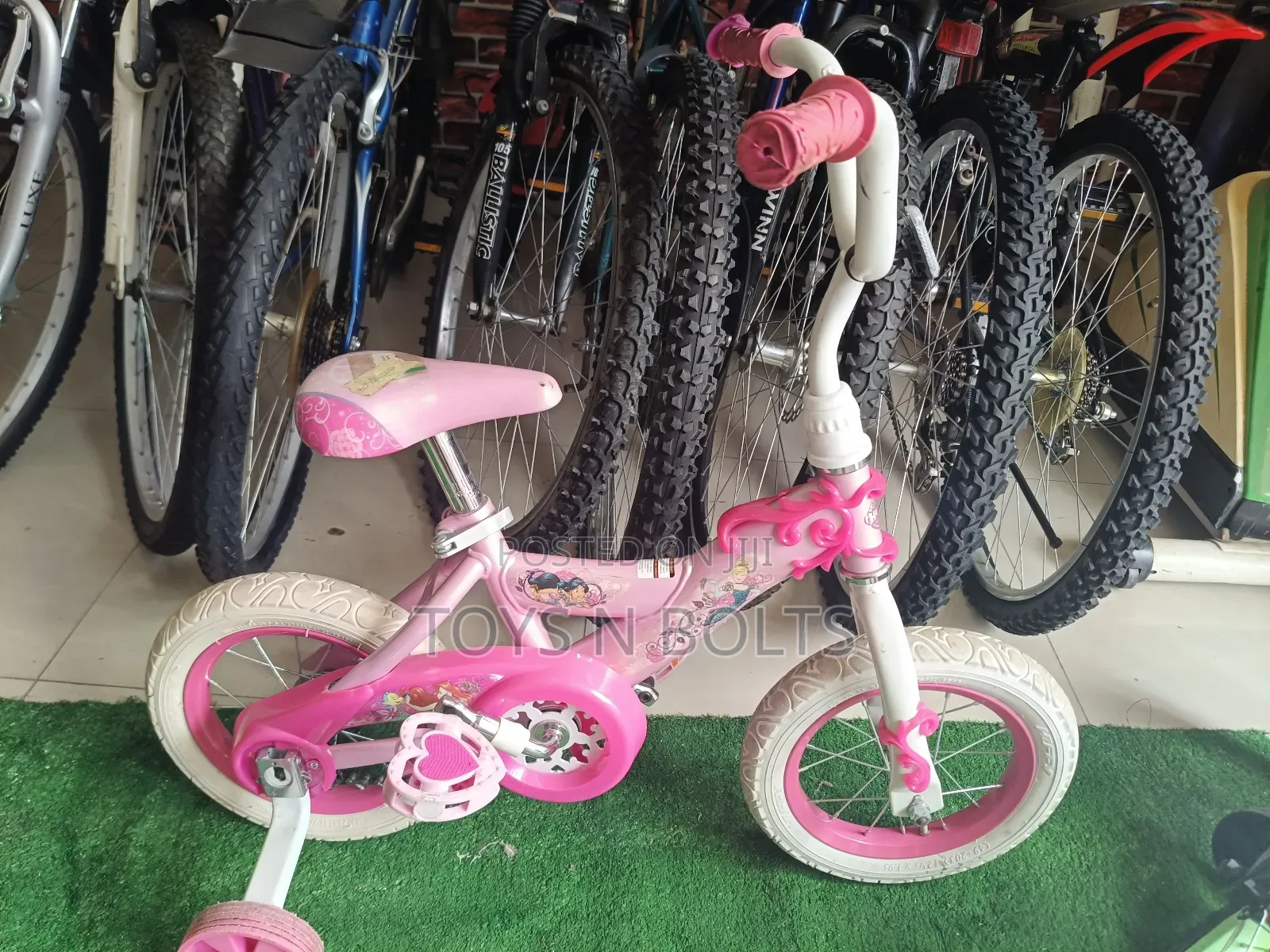 Children Bike Princess Size 12 for 2 to 4 Years