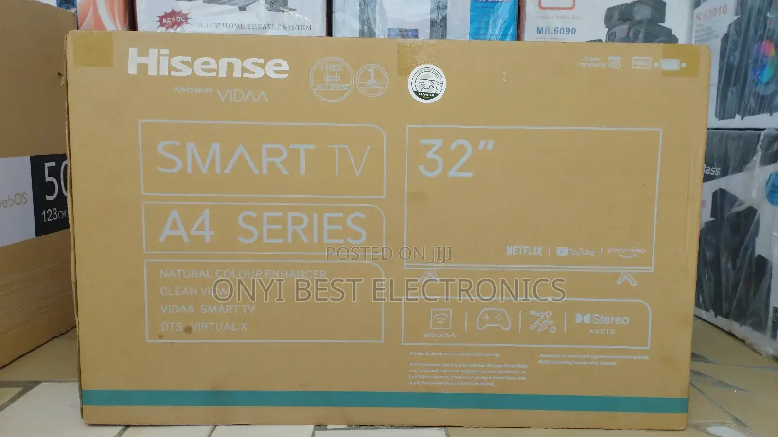 Hisense 32 Inch Uhd Smart ,Youtube, Netflix Television