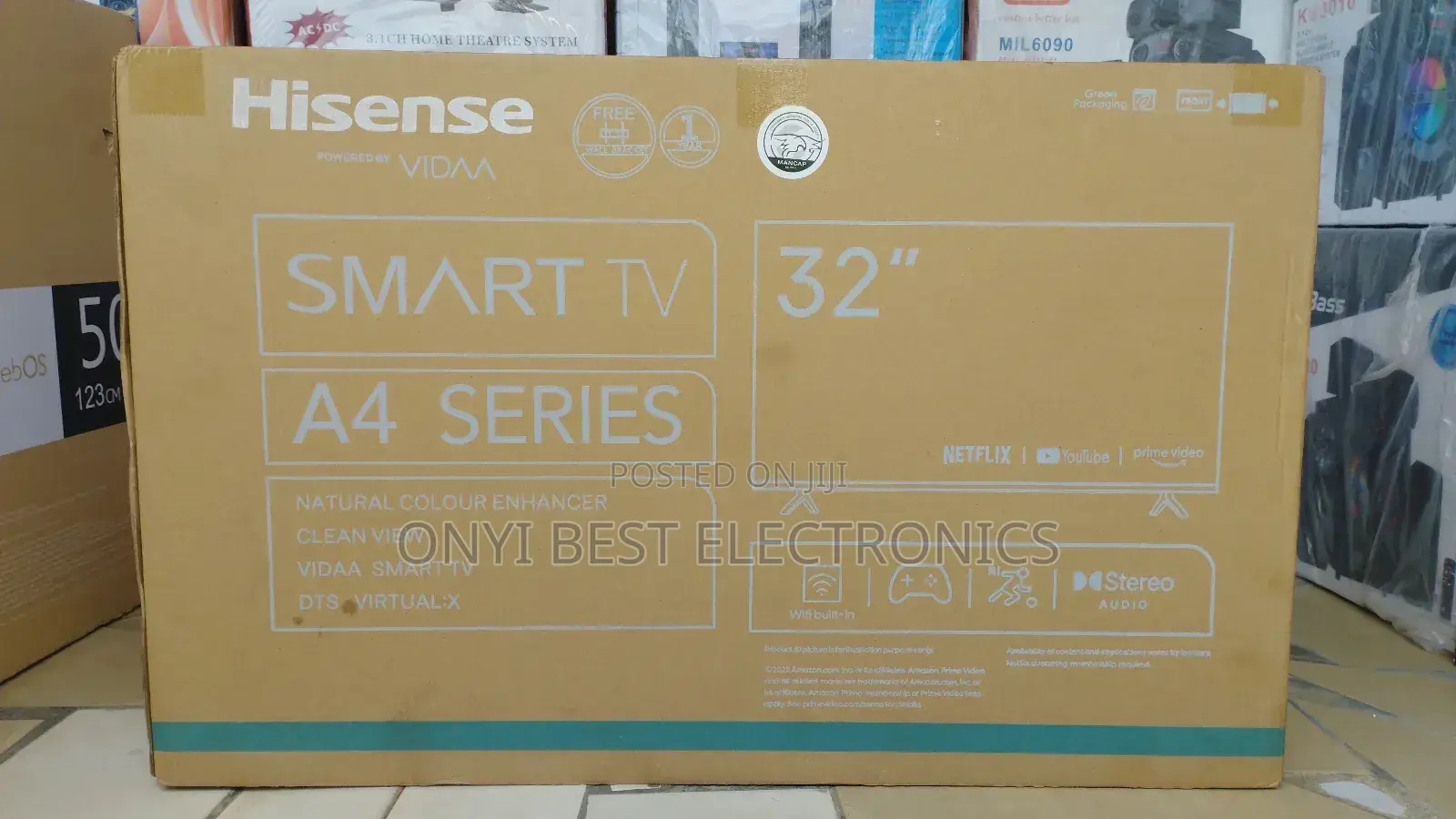 Hisense 32 Inch Uhd Smart ,Youtube, Netflix Television