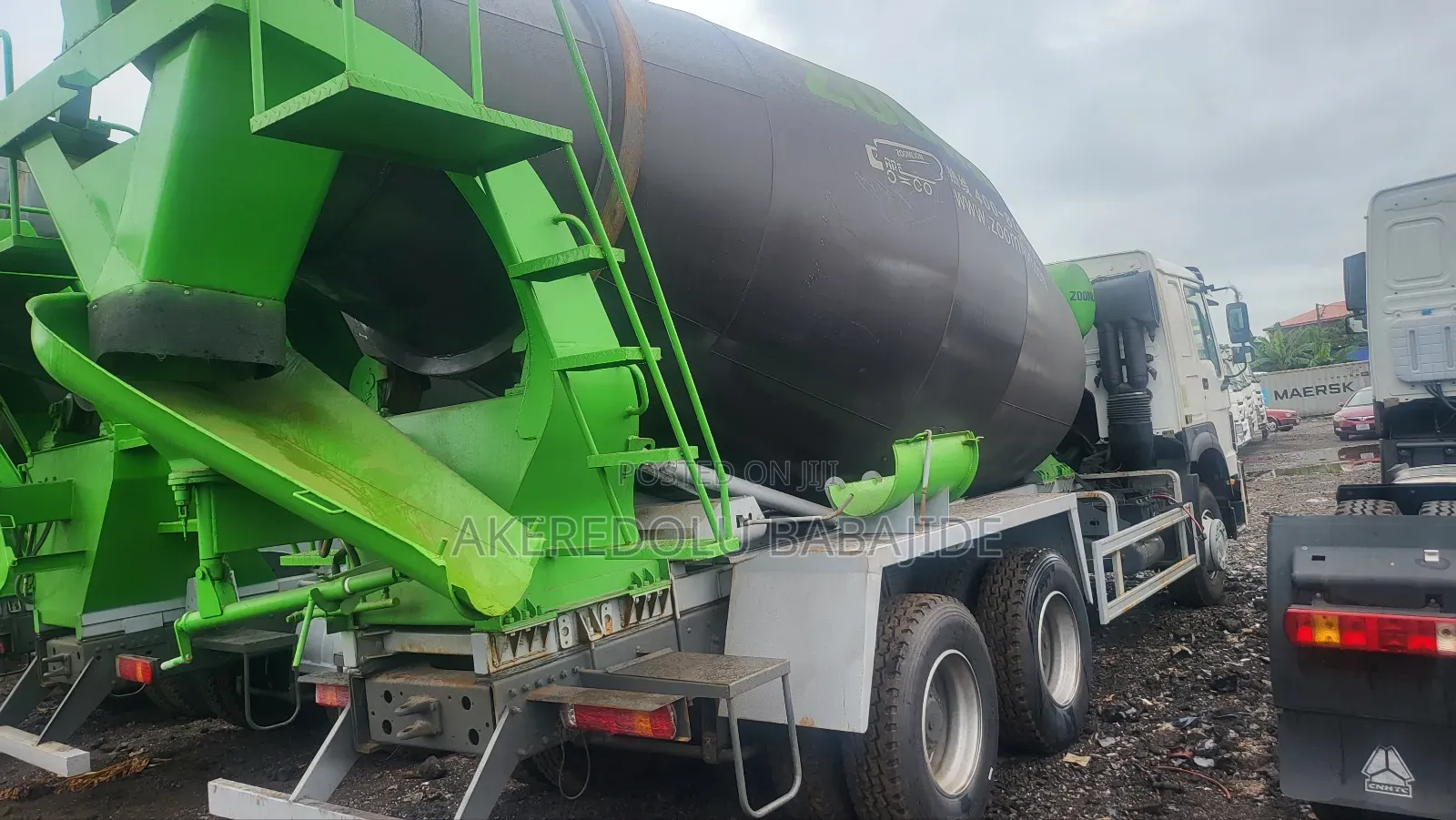 Howo Concrete Mixer 45cm 10tyres