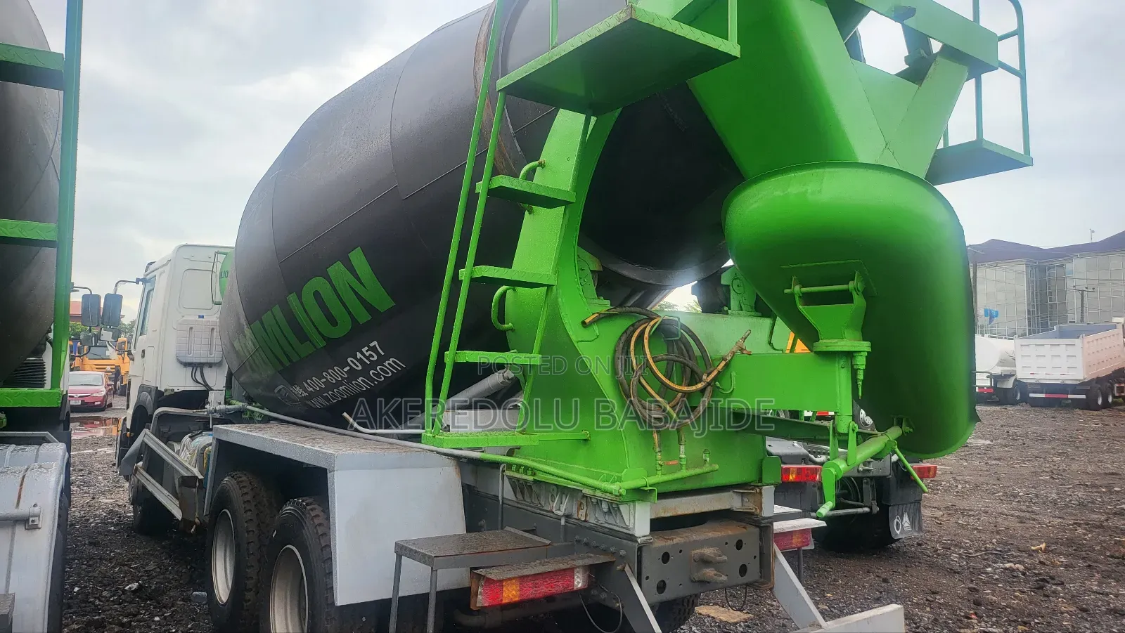 Howo Concrete Mixer 45cm 10tyres