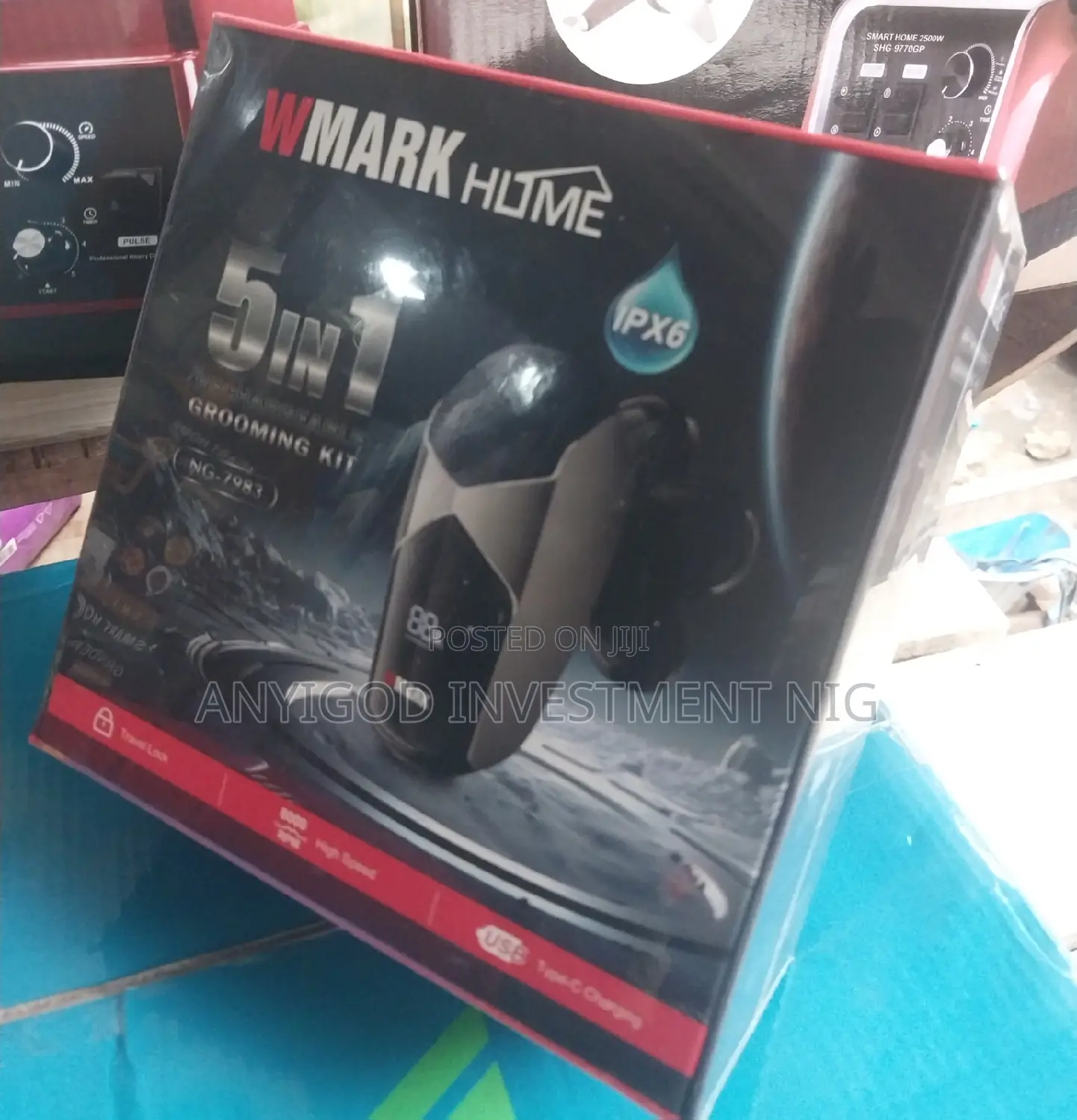 5 in 1 Wmark Rechargeable Mens Grooming Kit