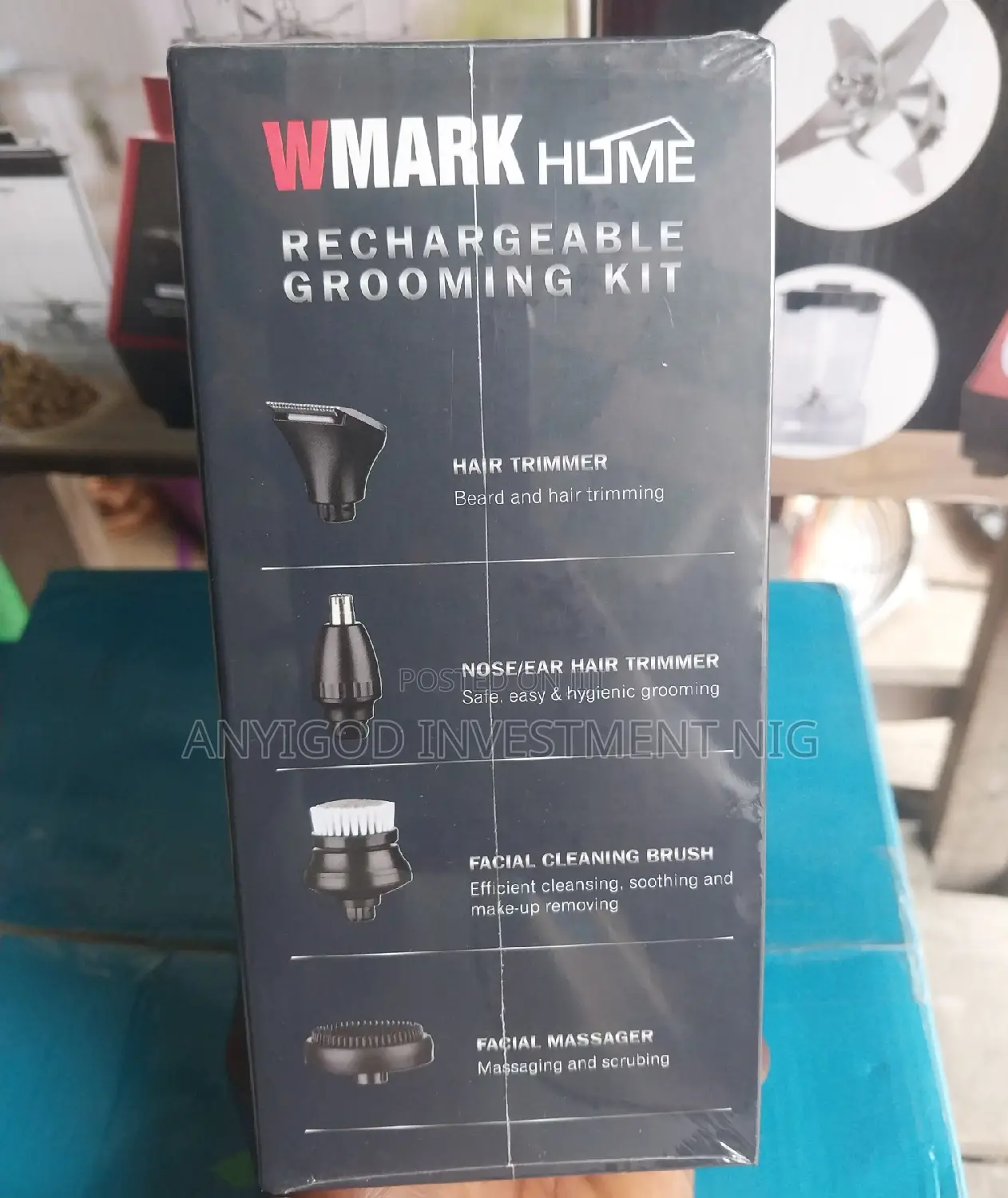 5 in 1 Wmark Rechargeable Mens Grooming Kit