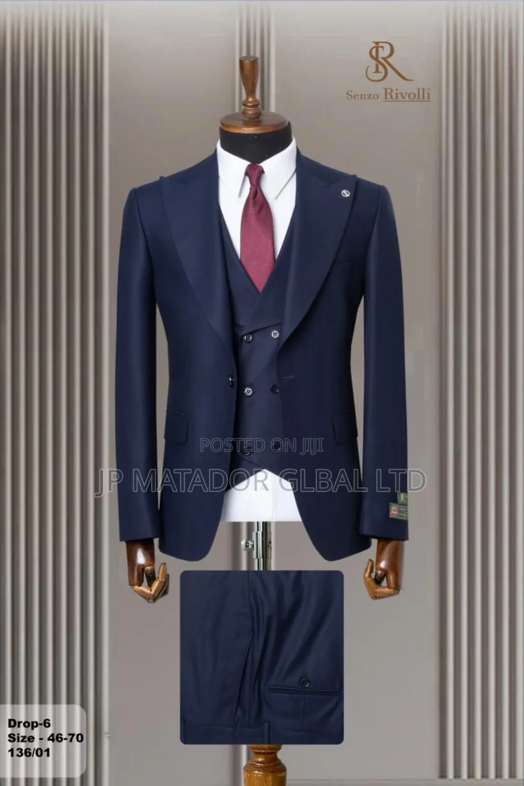 Senzo Rivolli Turkish 3 Pieces Suits