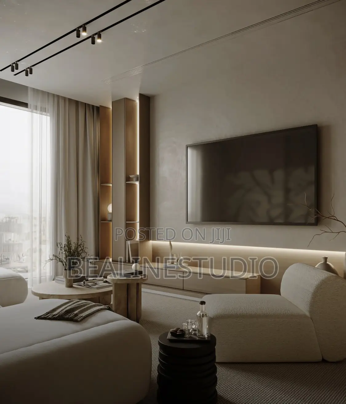 Living Room Interior 002 by Bealinestudio