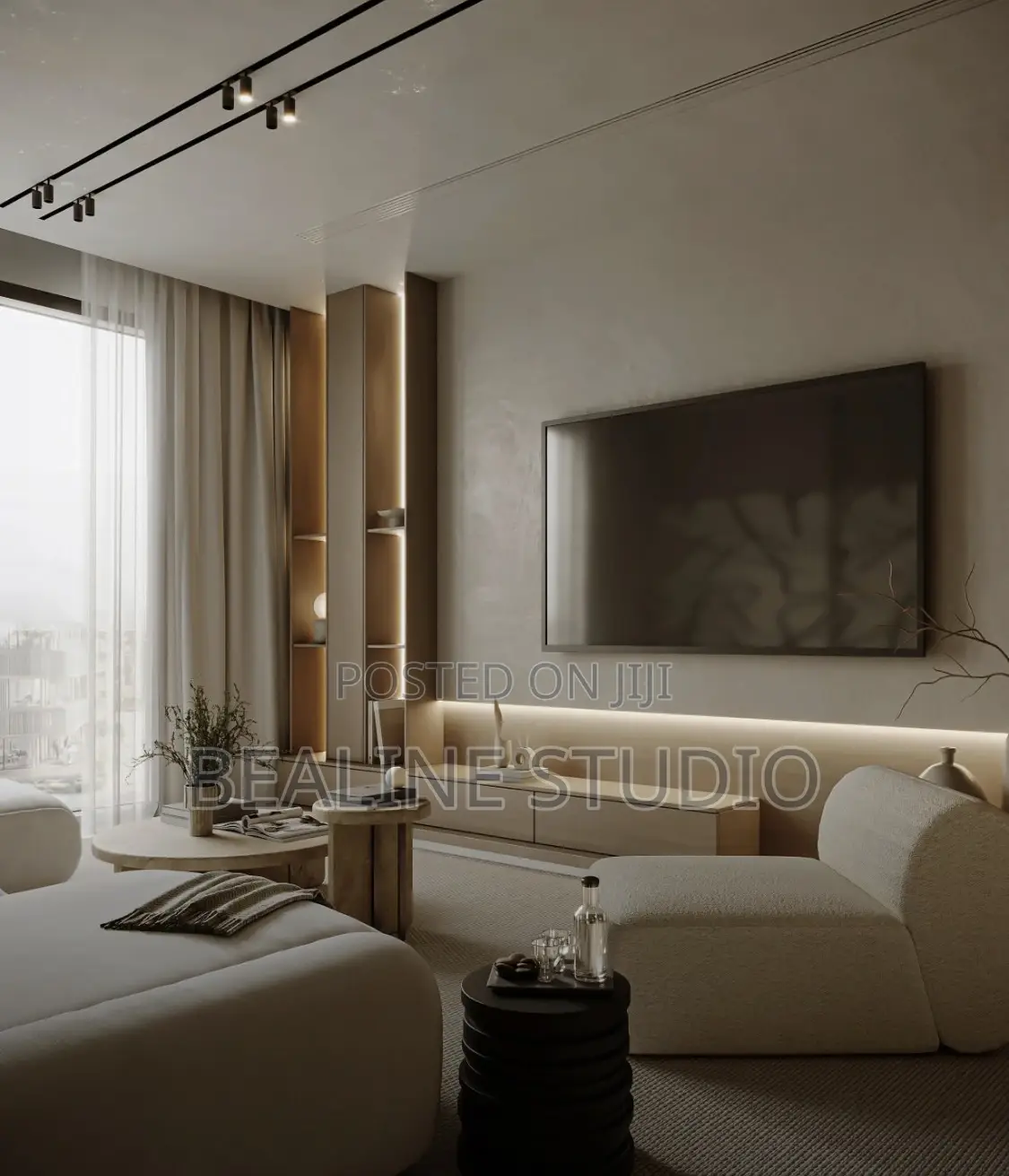 Living Room Interior 002 by Bealinestudio