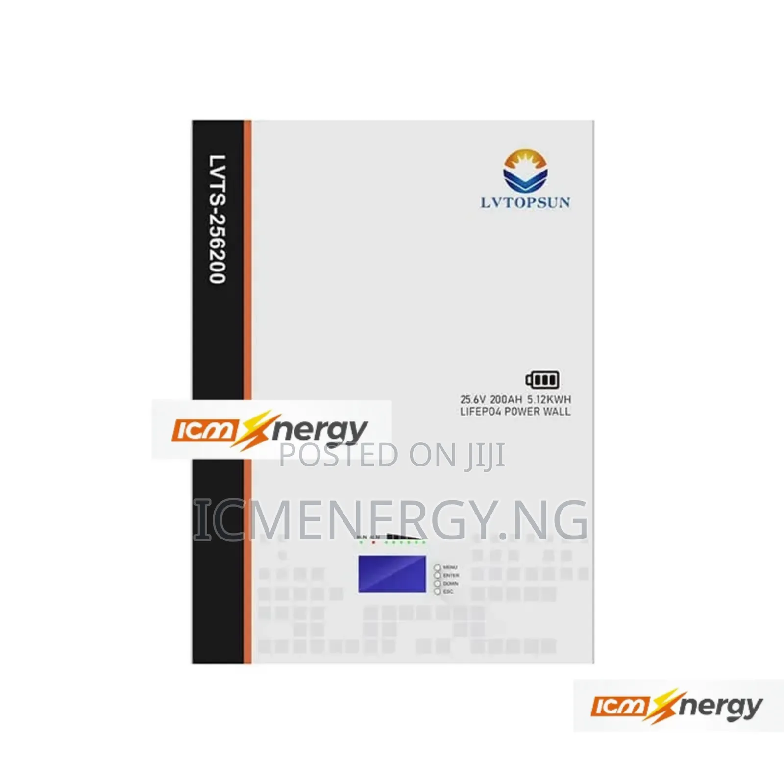 5kwh Lithium Battery. Lvtopsun 24v