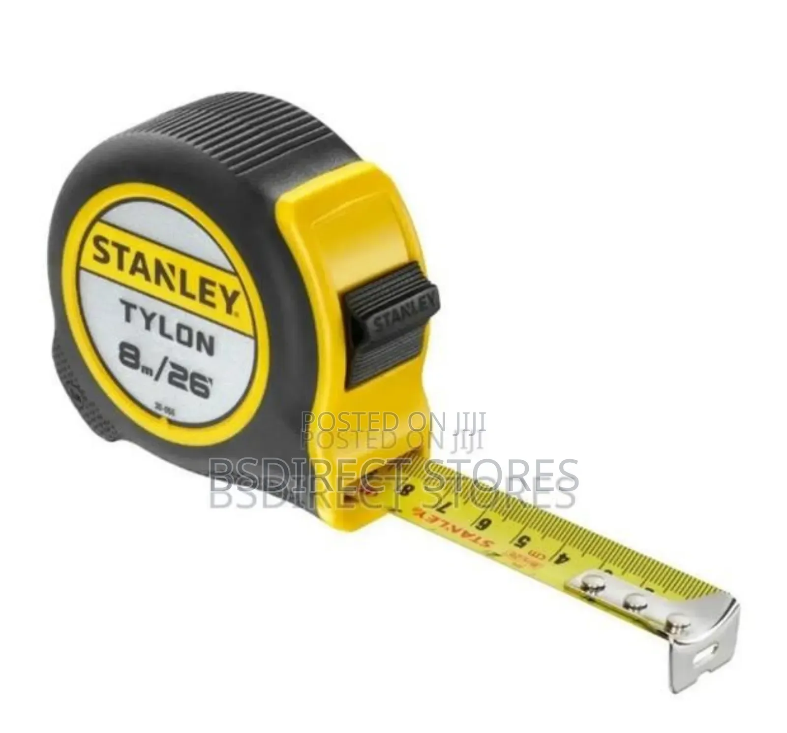 Stanley Tylon 8m/26ft Pocket Tape Yellow/Black, 0-30-656