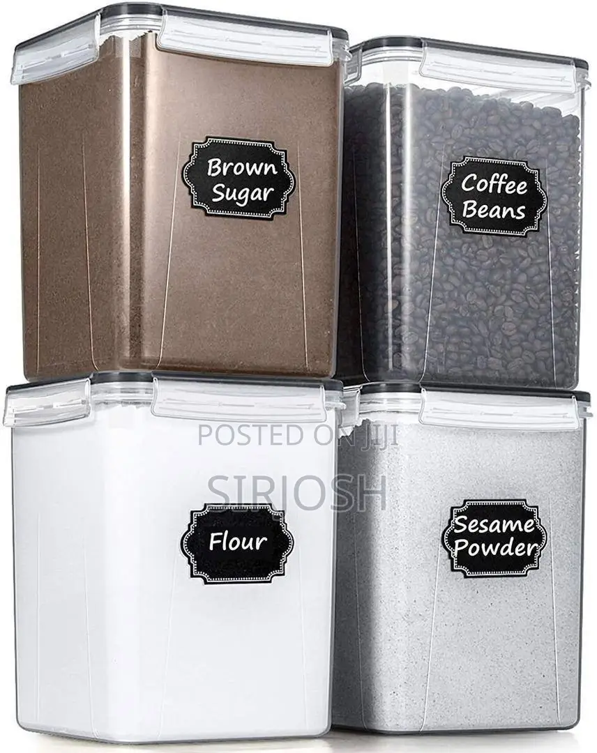 4pcs Airtight Food Storage Container