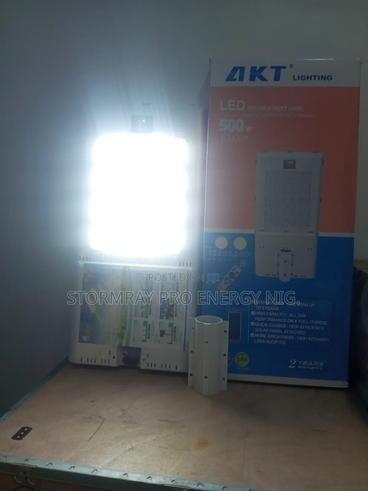 500w Akt Solar Street Lights