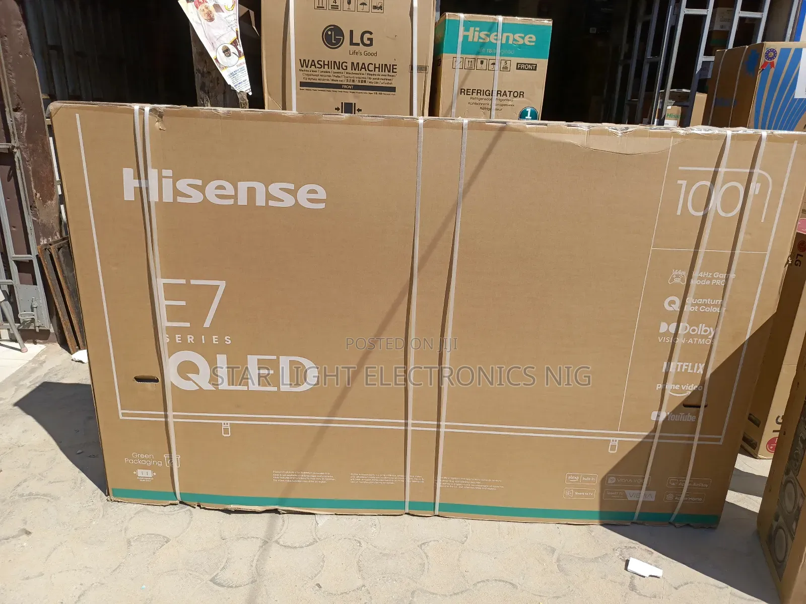 100 Inches E7 Qled Smart Hisense Tv