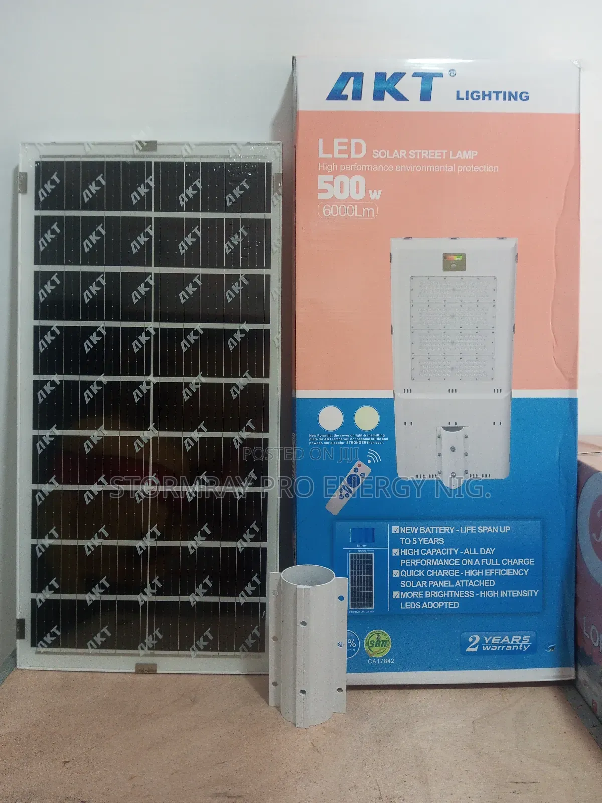 Akt 500w Solar Street Lights