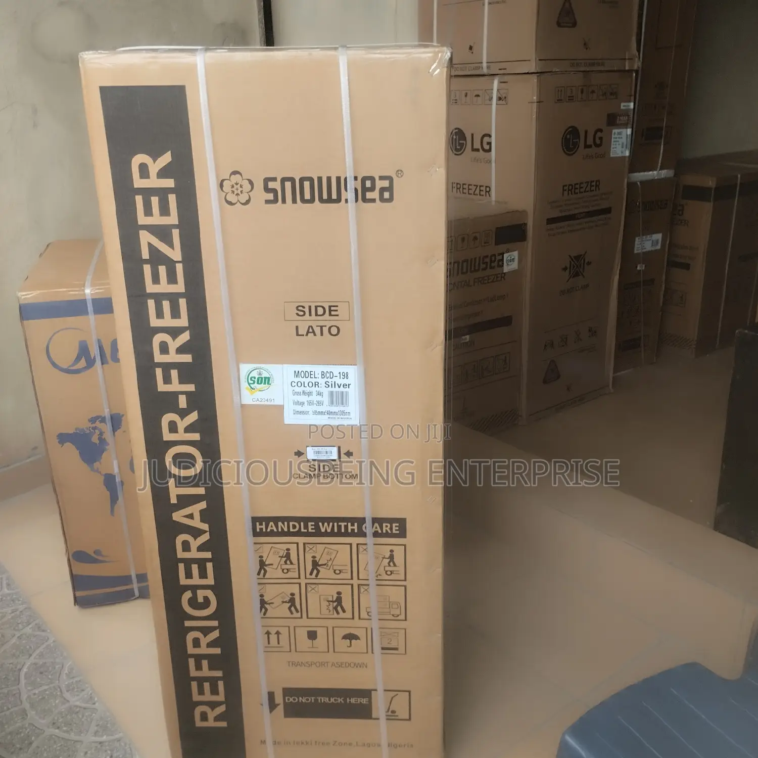 150l BCD-198 Snowsea Refrigerator