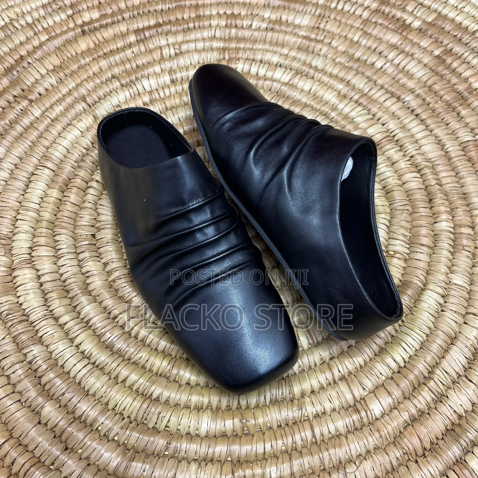 Original Jcaesar Vampire Leather Slip Ons