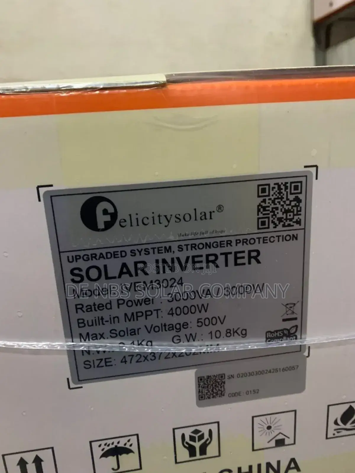 3kva Ivem3024 Felicity Hybrid Inverter