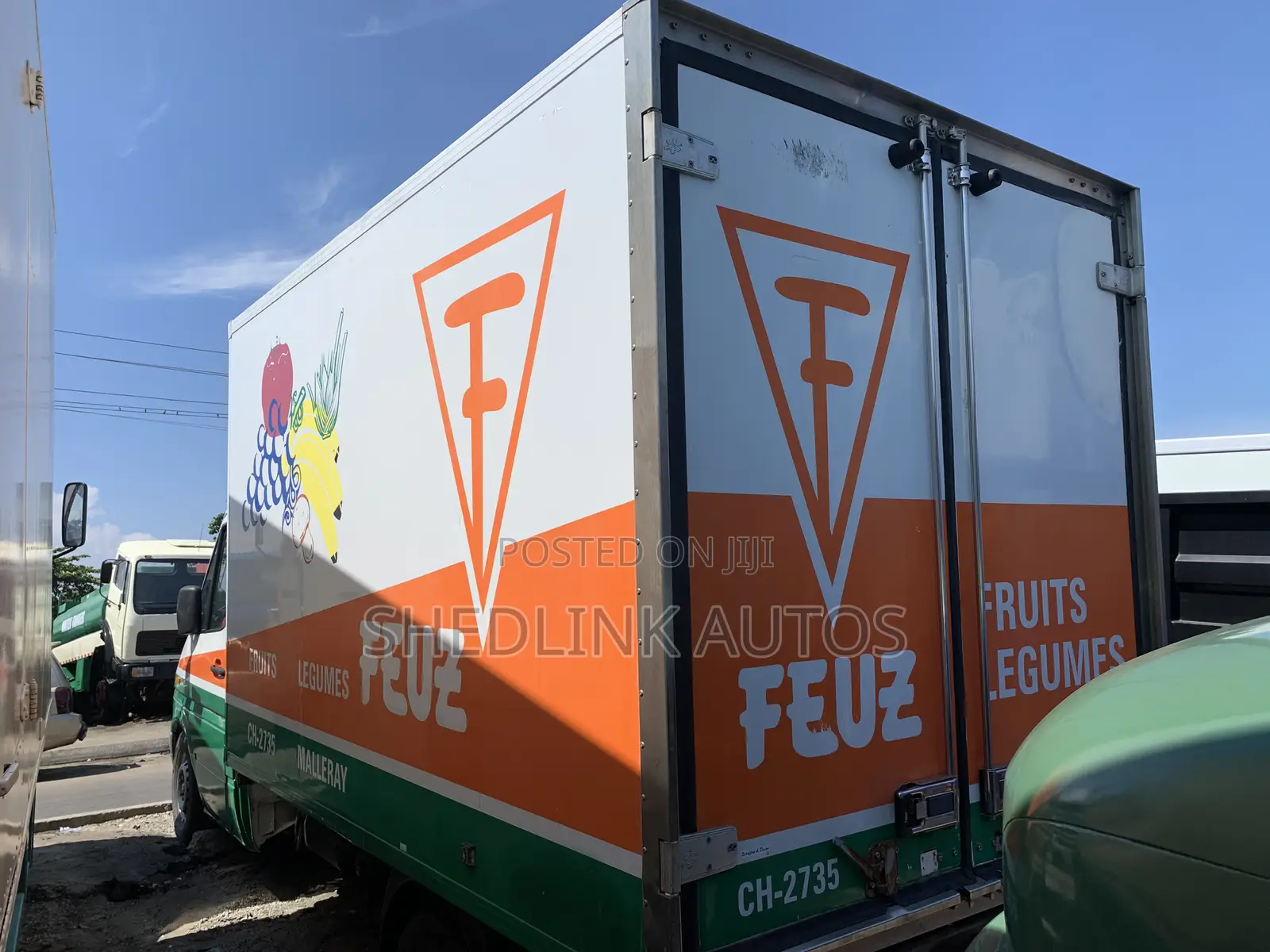 Foriegn Used Mercedes Benz Sprinter Cooling Van