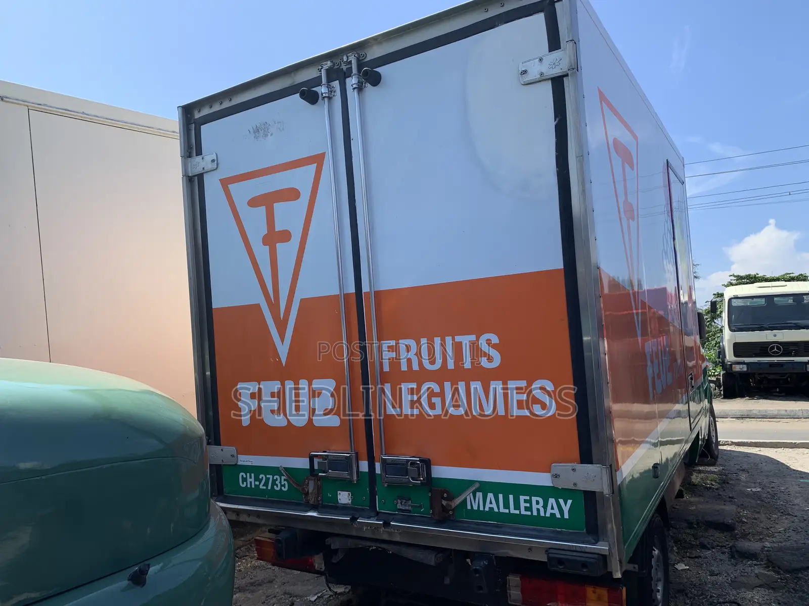 Foriegn Used Mercedes Benz Sprinter Cooling Van