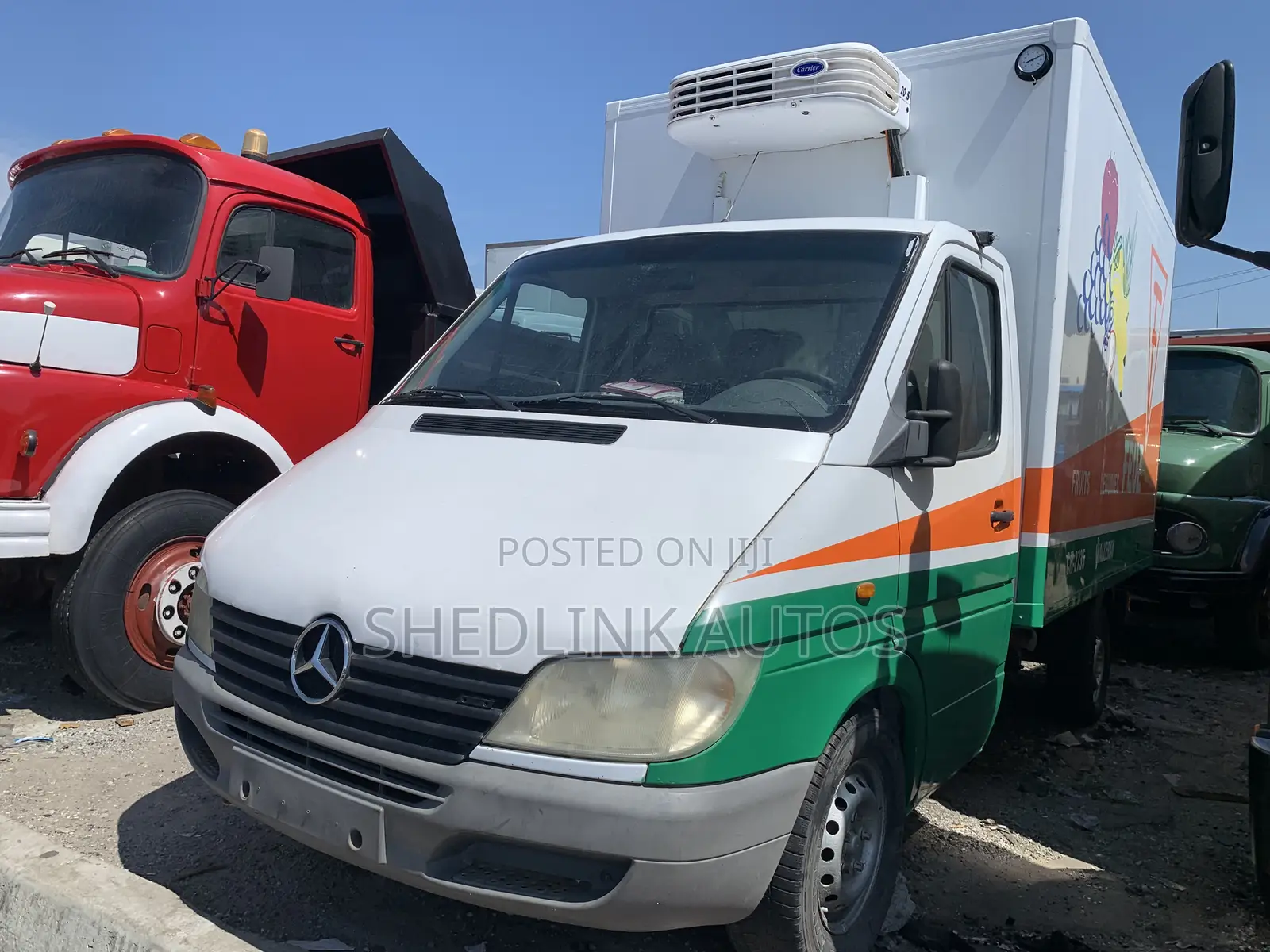 Foriegn Used Mercedes Benz Sprinter Cooling Van