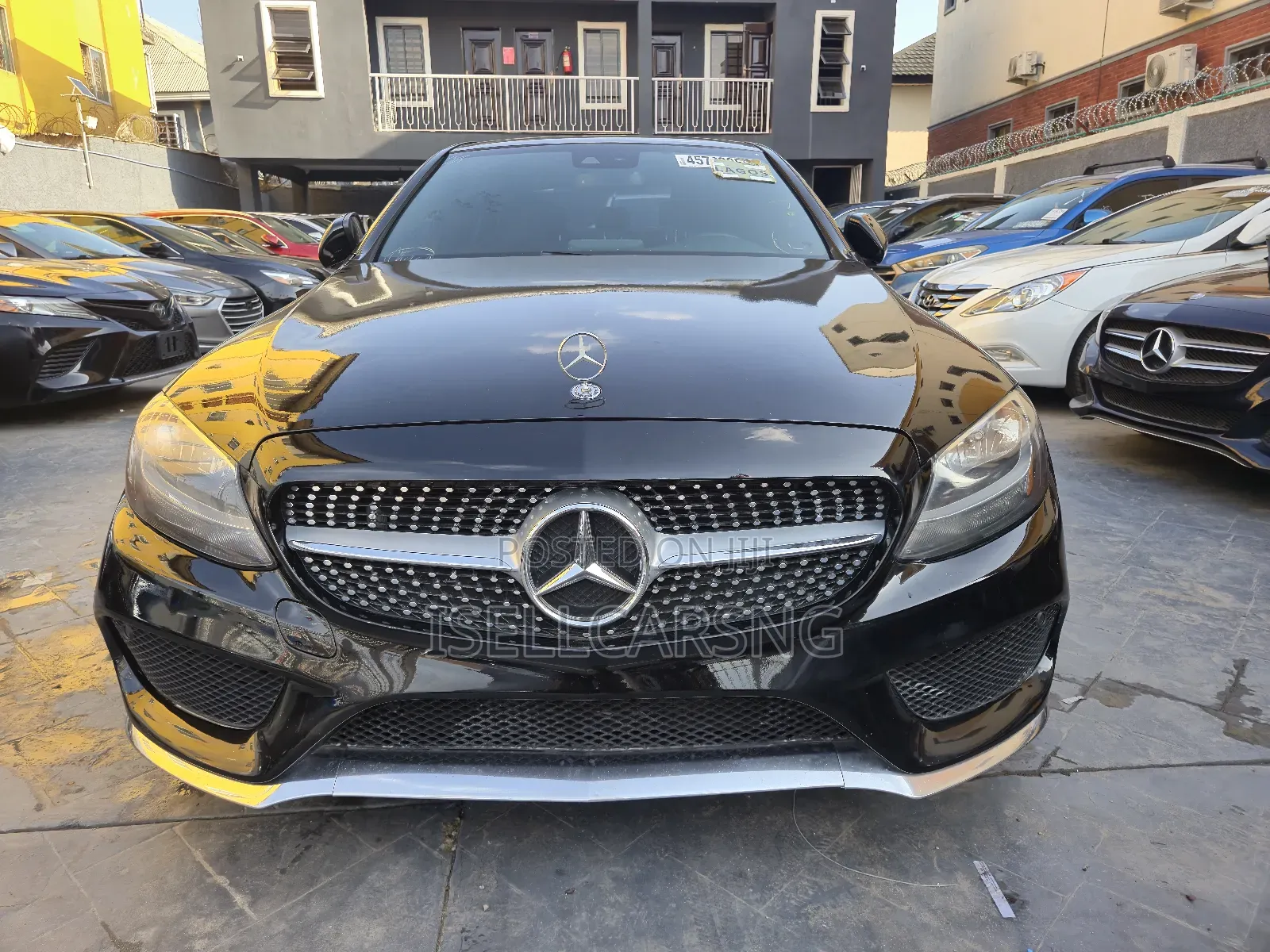 Mercedes-Benz C300 Sport 4Matic Sedan AWD (2.0L 4cyll 7A) 2016 Black