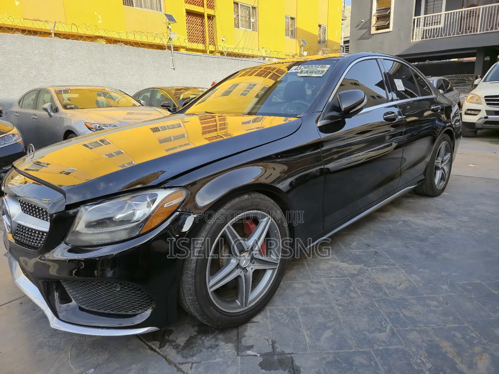 Mercedes-Benz C300 Sport 4Matic Sedan AWD (2.0L 4cyll 7A) 2016 Black