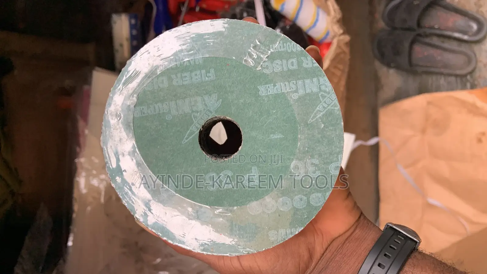 P36 Fibre Disc Sandpaper (25pcs)