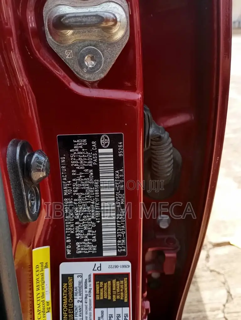 Toyota Camry SE 4dr Sedan (2.5L 4cyl 6A) 2015 Burgundy
