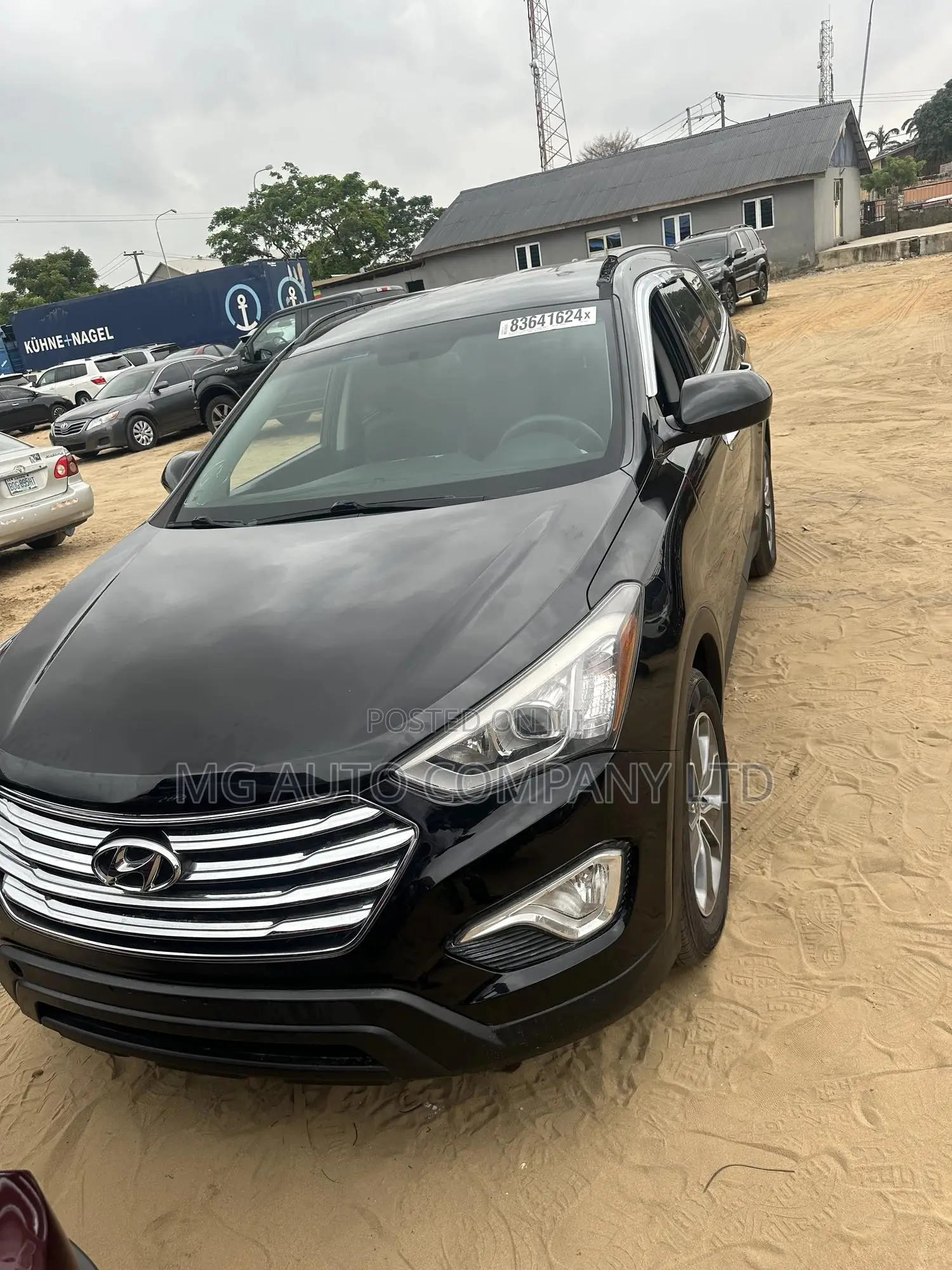 Hyundai Santa Fe Limited FWD 2016 Black