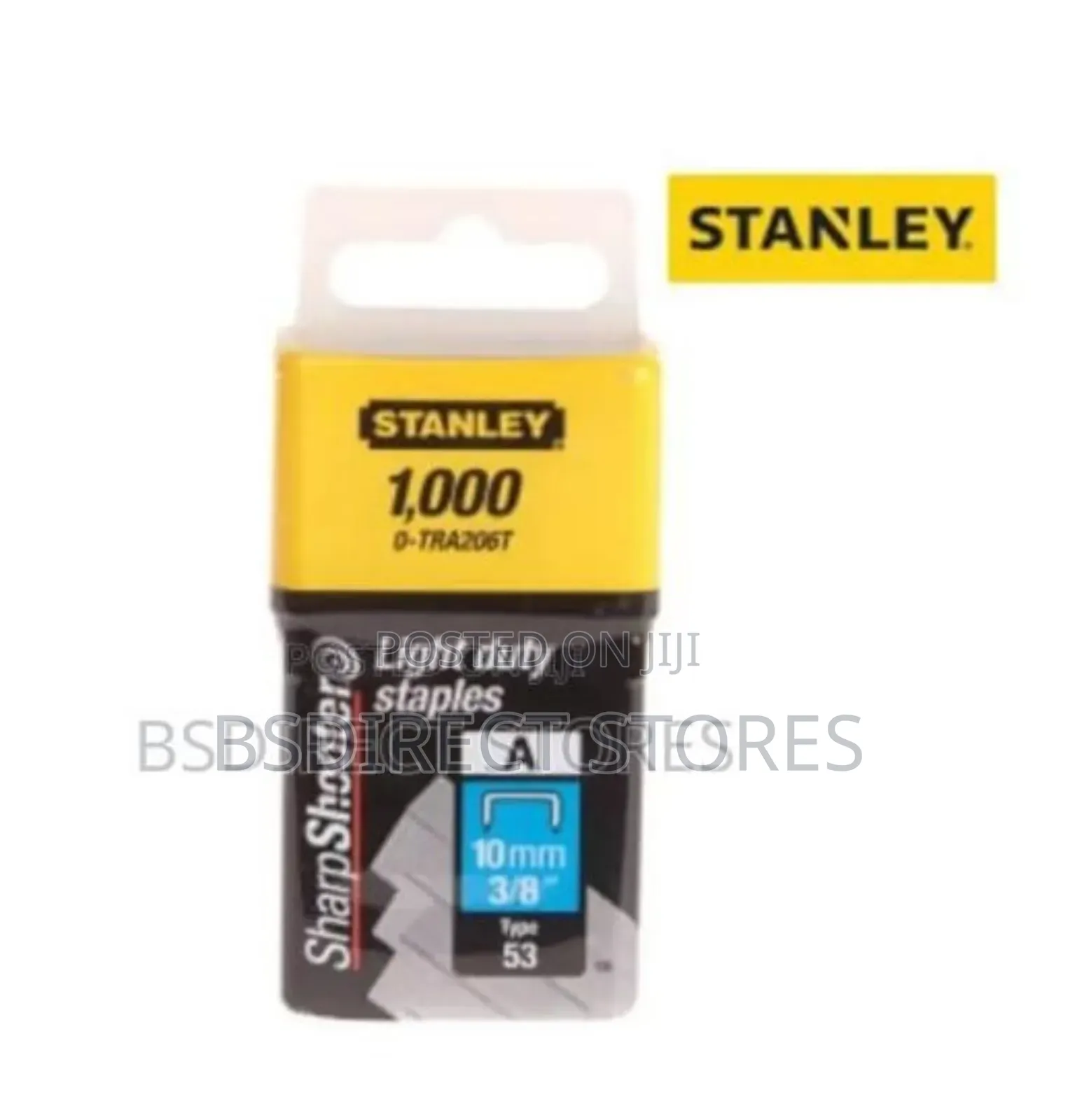 Stanley Tools Tra2 Light-duty Staple 10mm Tra206t Pack 1000