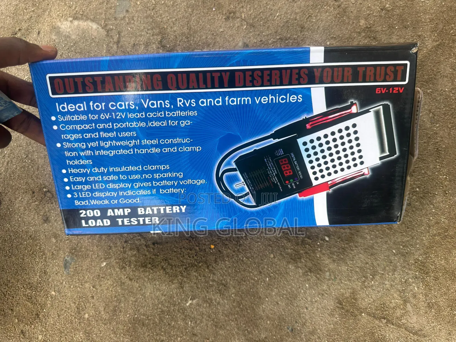12v to 24 Digital Battery Tester
