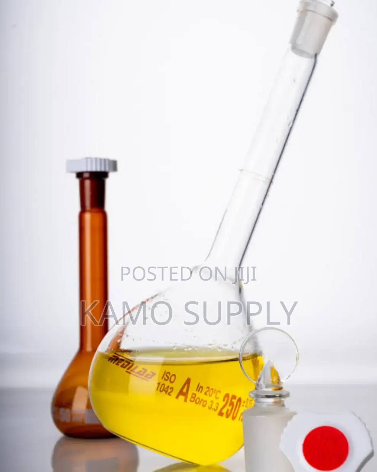 Volumetric Flask, Borosilicate Class A, With Certificate