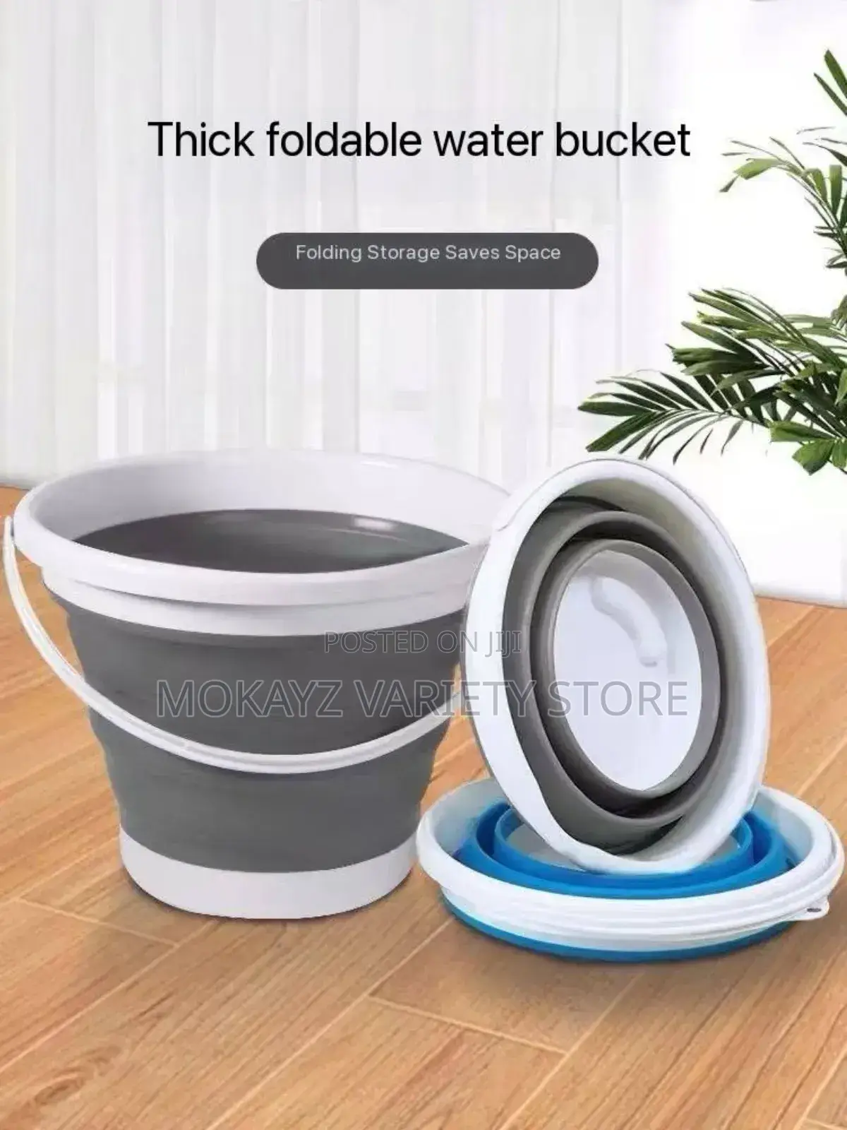 Thickened Silicone Foldable Water Bucket /Bulk/Souvenir /