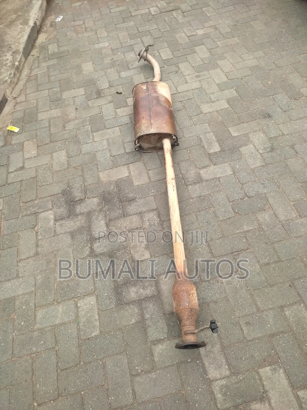Exhaust With Catalyst Toyota Highlander Four Plug 2005/2010