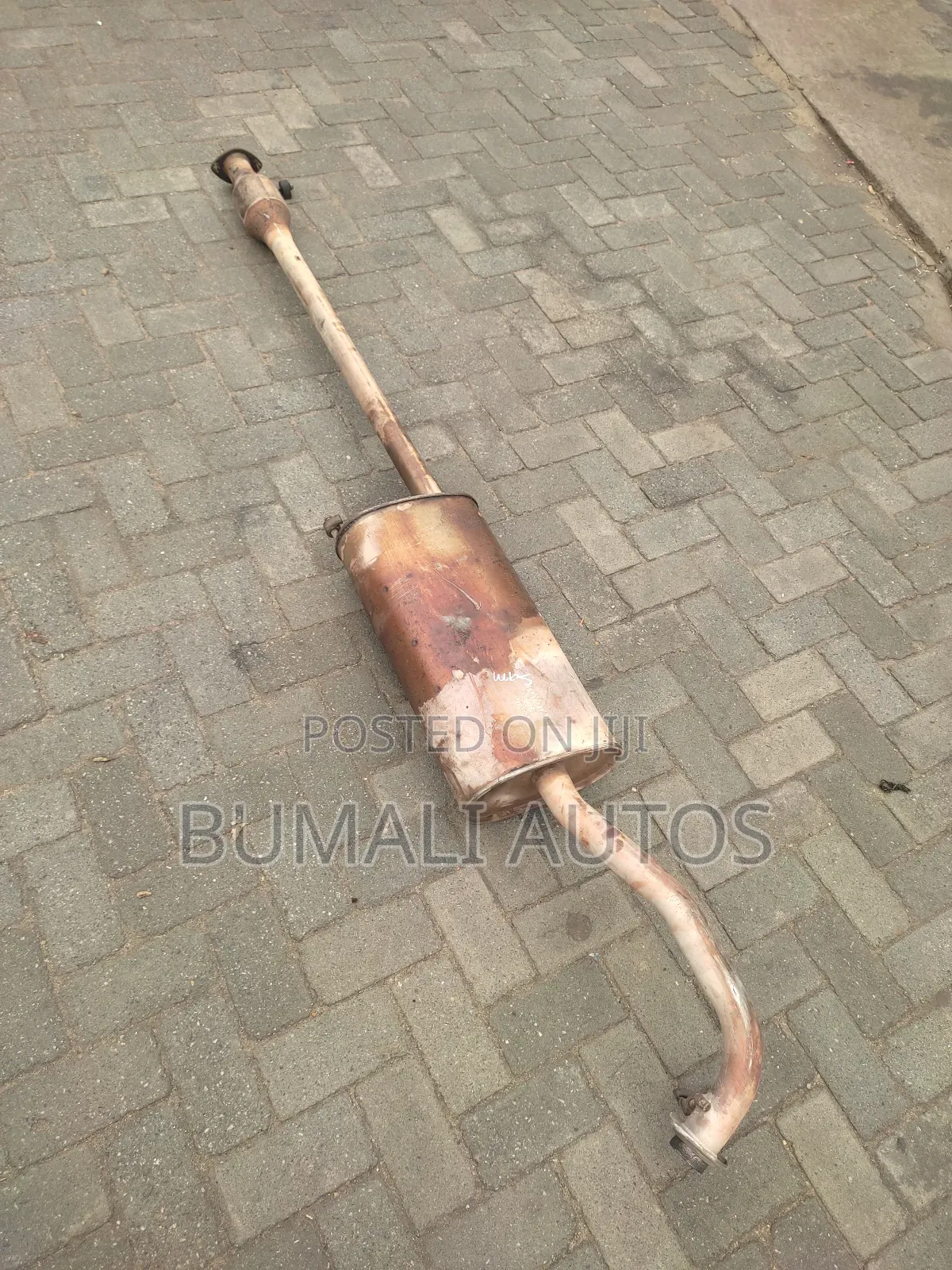 Exhaust With Catalyst Toyota Highlander Four Plug 2005/2010
