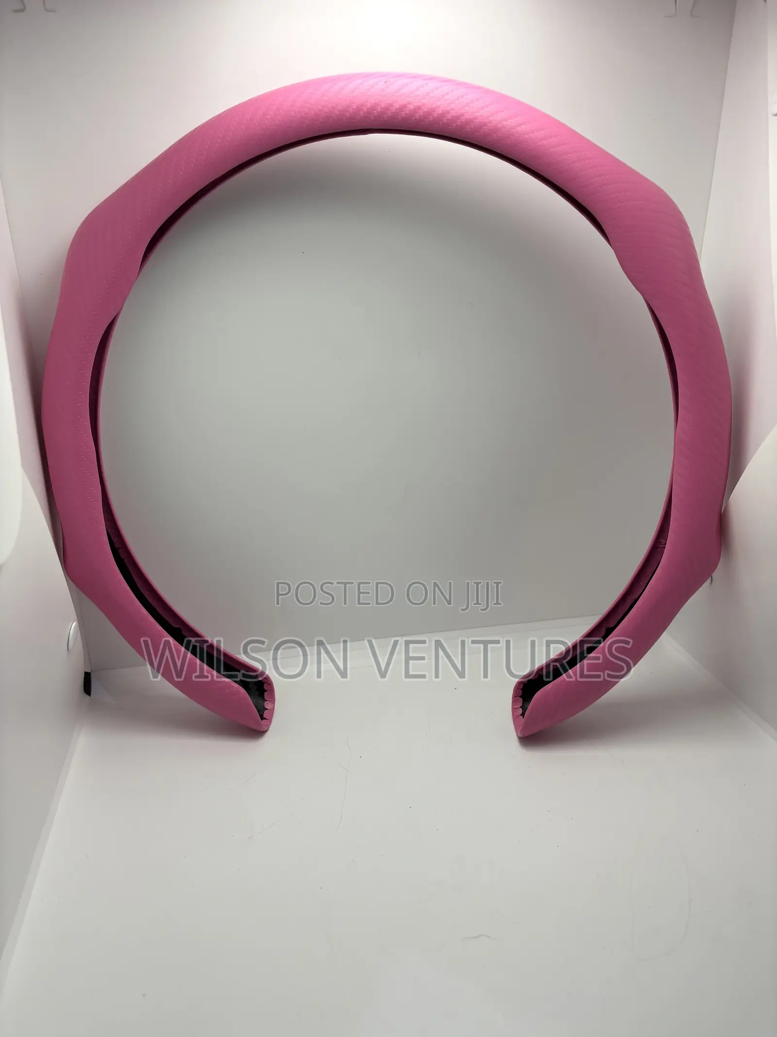 New Style Pink Color Car Steering Wheel Cover