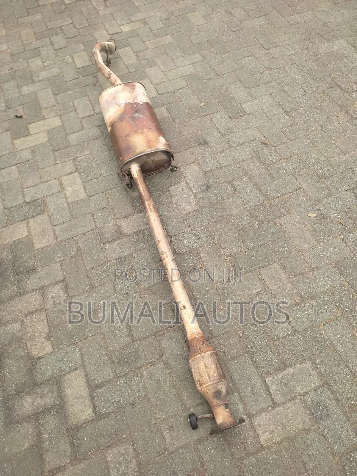Exhaust With Catalyst Toyota Highlander Four Plug 2005/2010