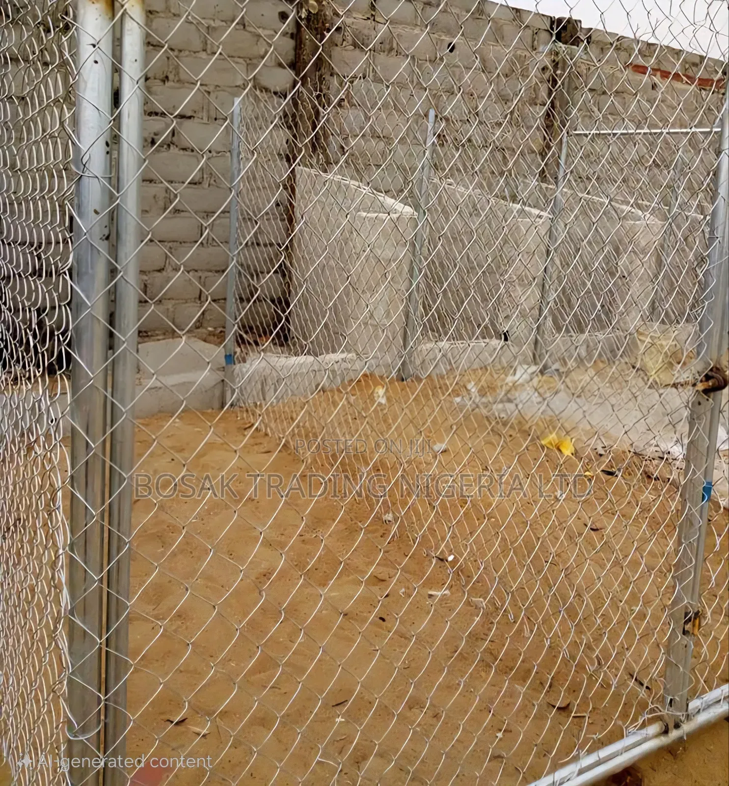 Gavanized Chainlink Fence Wire 6ft by 40ft